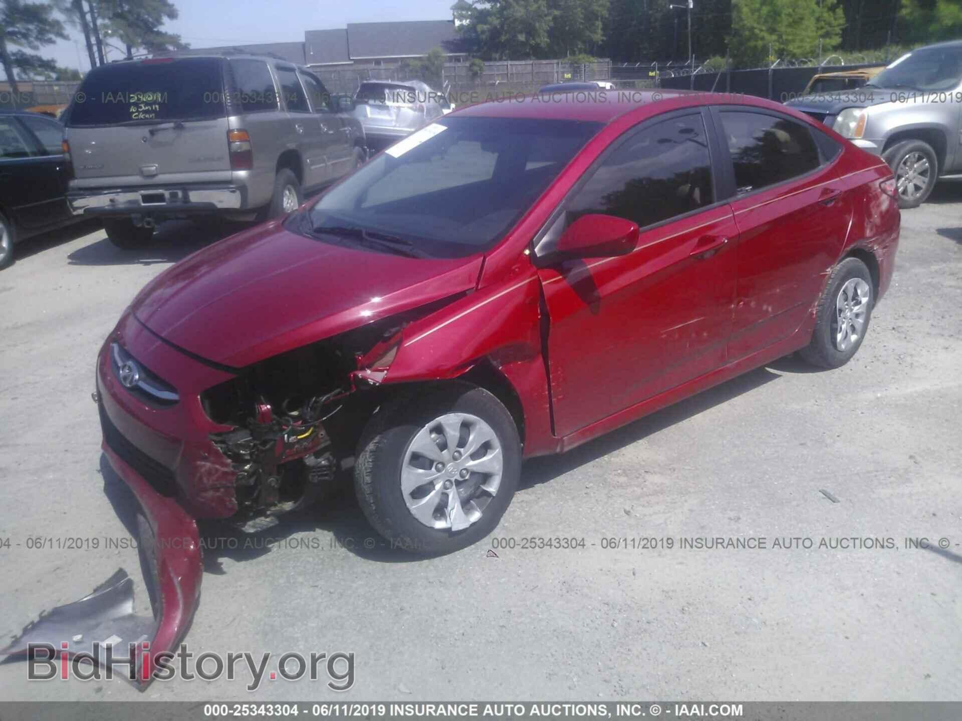 2016 HYUNDAI ACCENT - VIN: KMHCT4AE8GU085657 - Фото 2