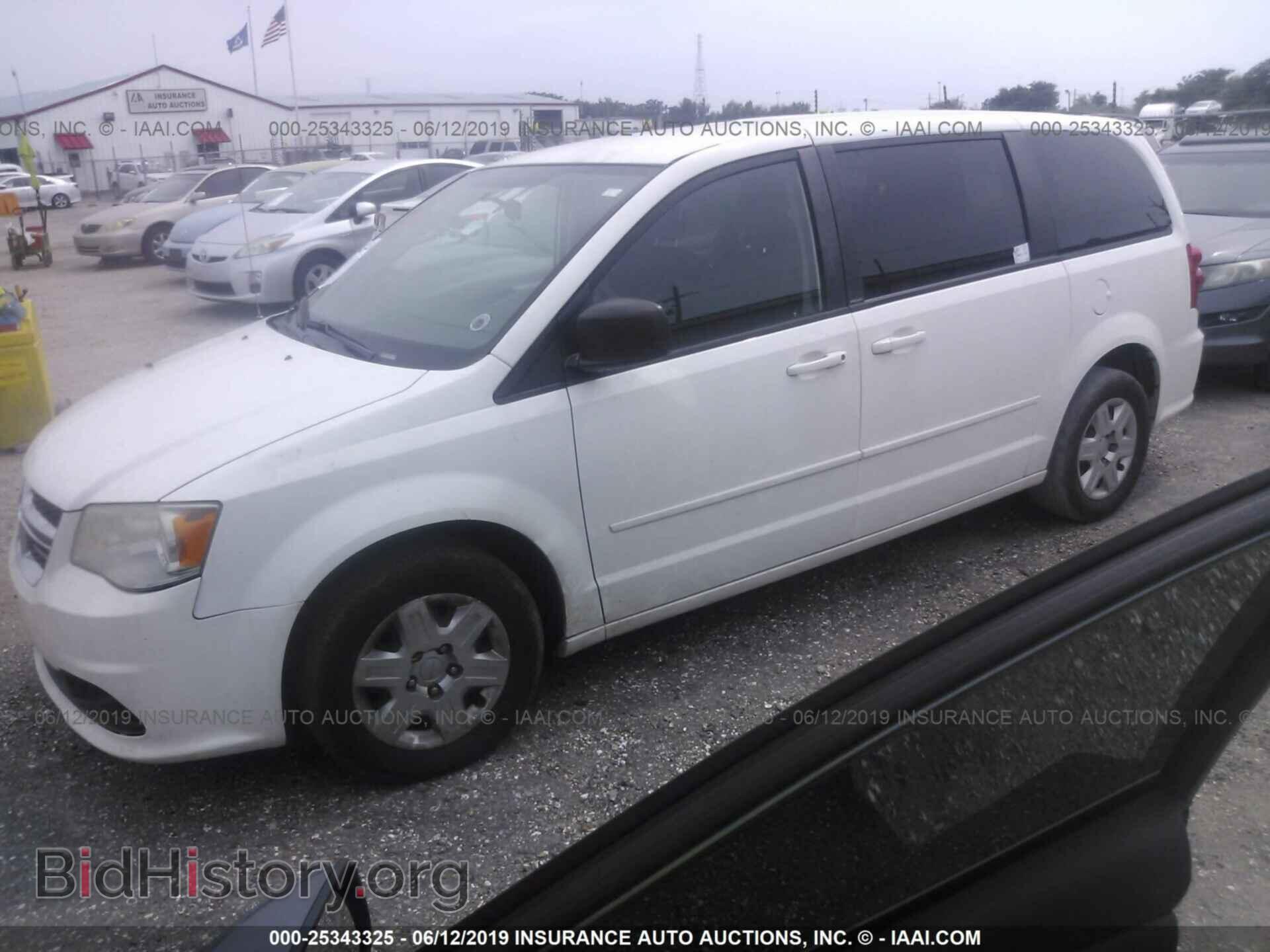 2012 DODGE GRAND CARAVAN - VIN: 2C4RDGBG6CR191867 - Фото 2