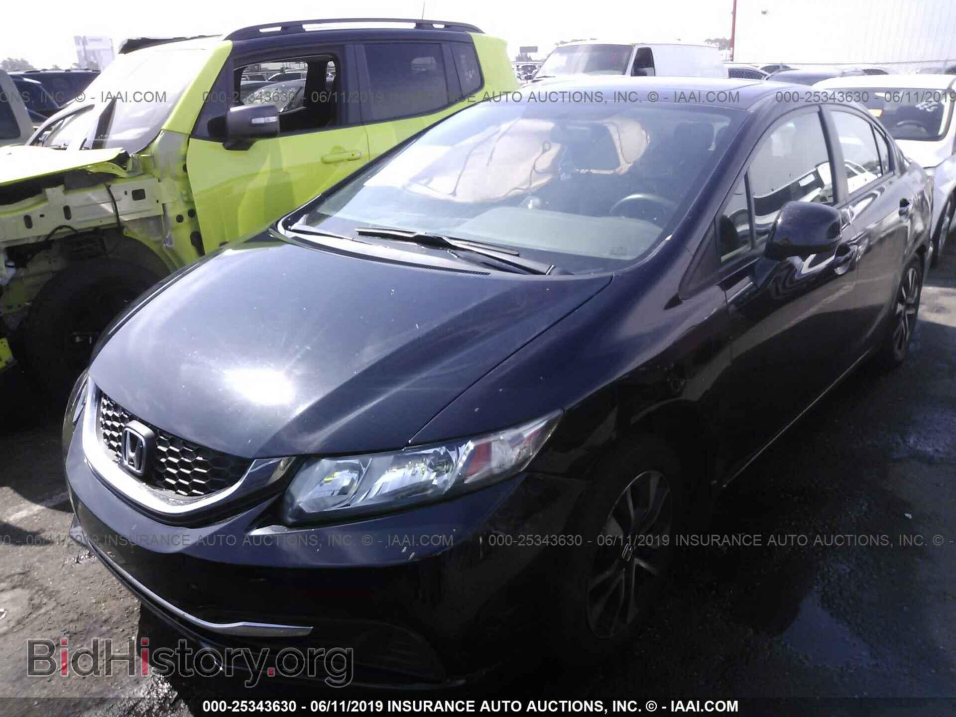2013 HONDA CIVIC - VIN: 19XFB2F81DE058564 - Фото 2