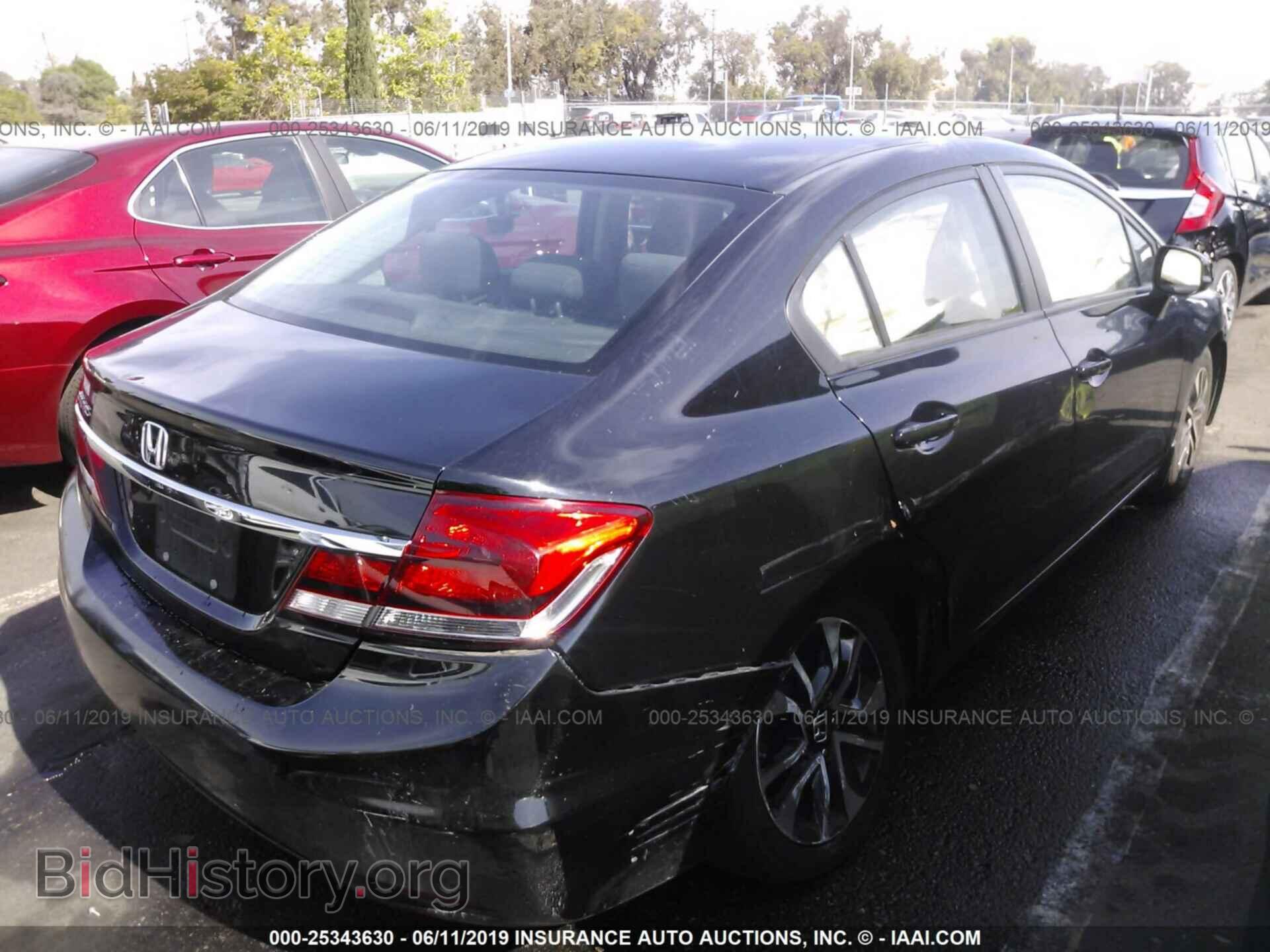 2013 HONDA CIVIC - VIN: 19XFB2F81DE058564 - Фото 4