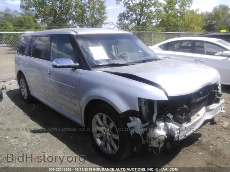 2011 Ford FLEX Limited (VIN 2FMGK5DC2BBD34117) — photo 1 of 10, IAAI, damage: front end