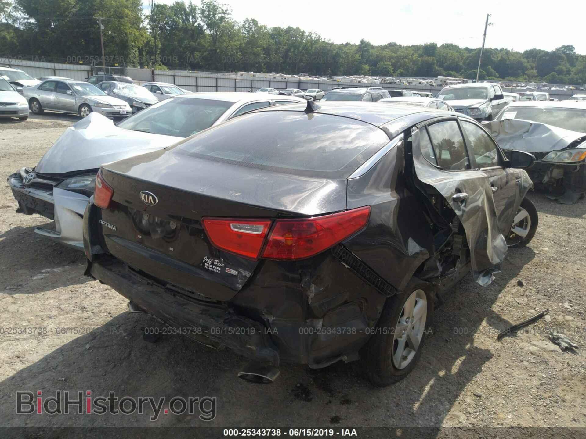 2014 KIA OPTIMA - VIN: 5XXGM4A7XEG342423 - Фото 4