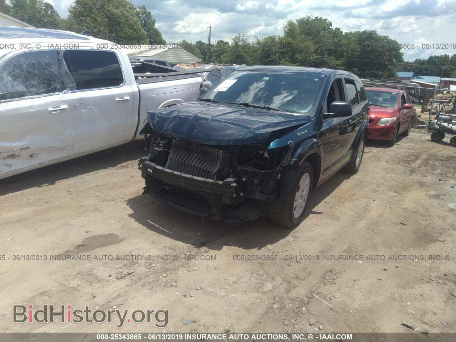 2014 DODGE JOURNEY - VIN: 3C4PDCAB5ET303533 - Фото 2