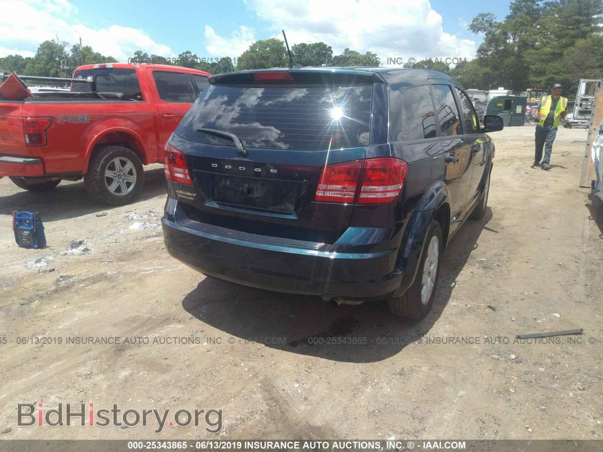 2014 DODGE JOURNEY - VIN: 3C4PDCAB5ET303533 - Фото 4