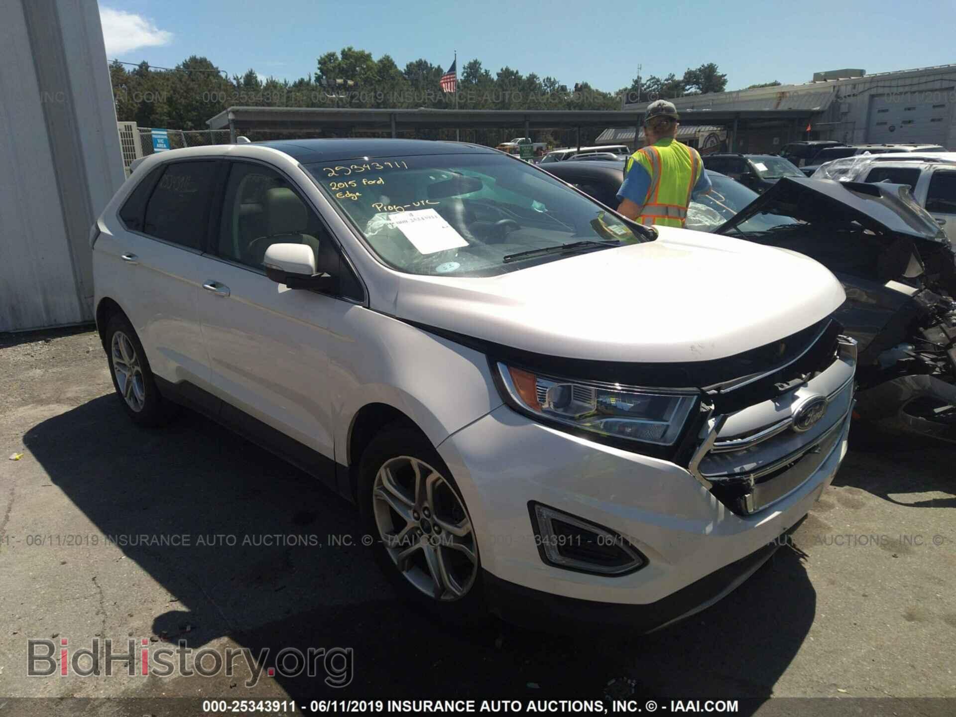 Фотография 2FMTK4K89FBC01531 - FORD EDGE 2015