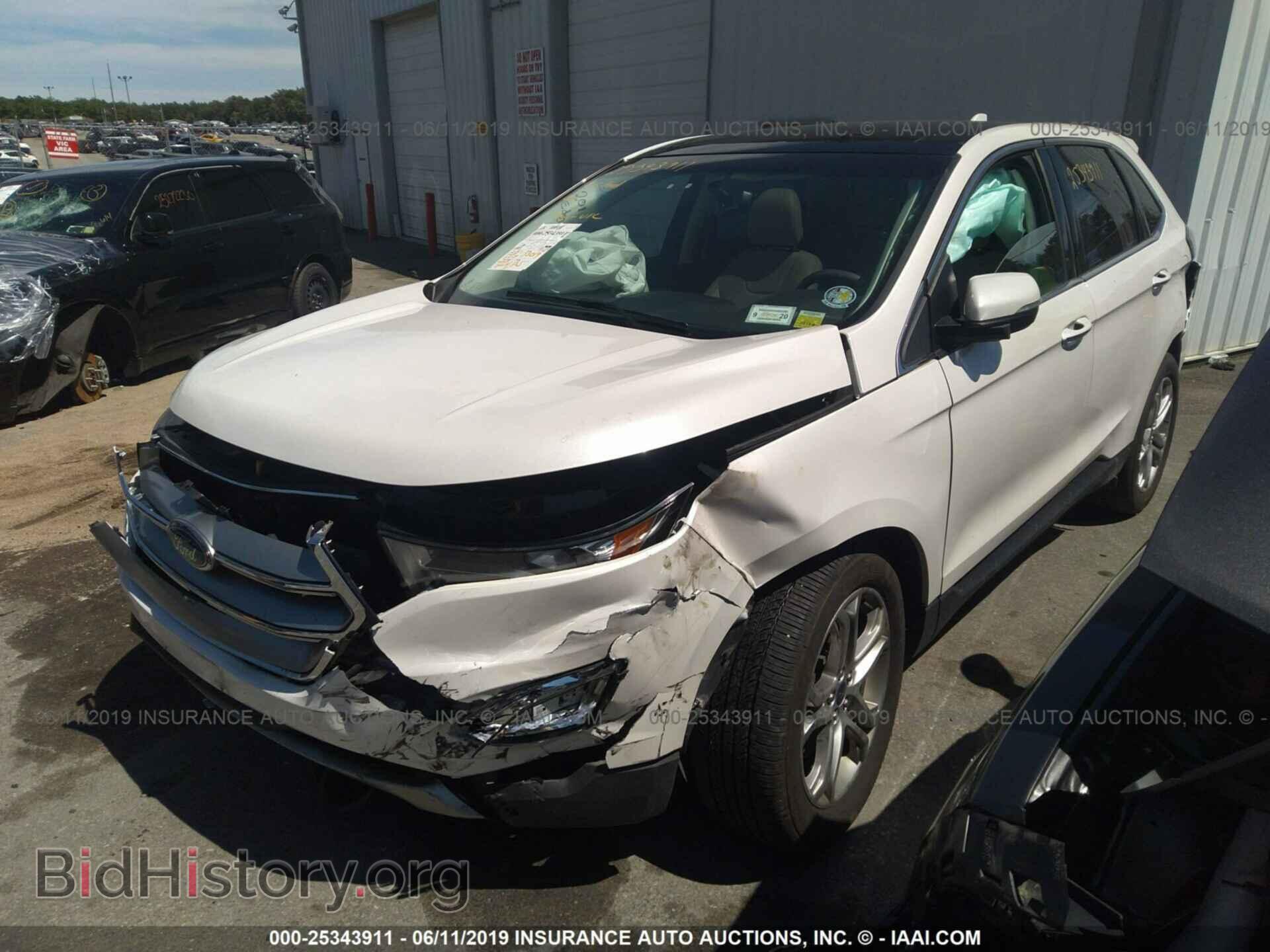 2015 FORD EDGE - VIN: 2FMTK4K89FBC01531 - Фото 2
