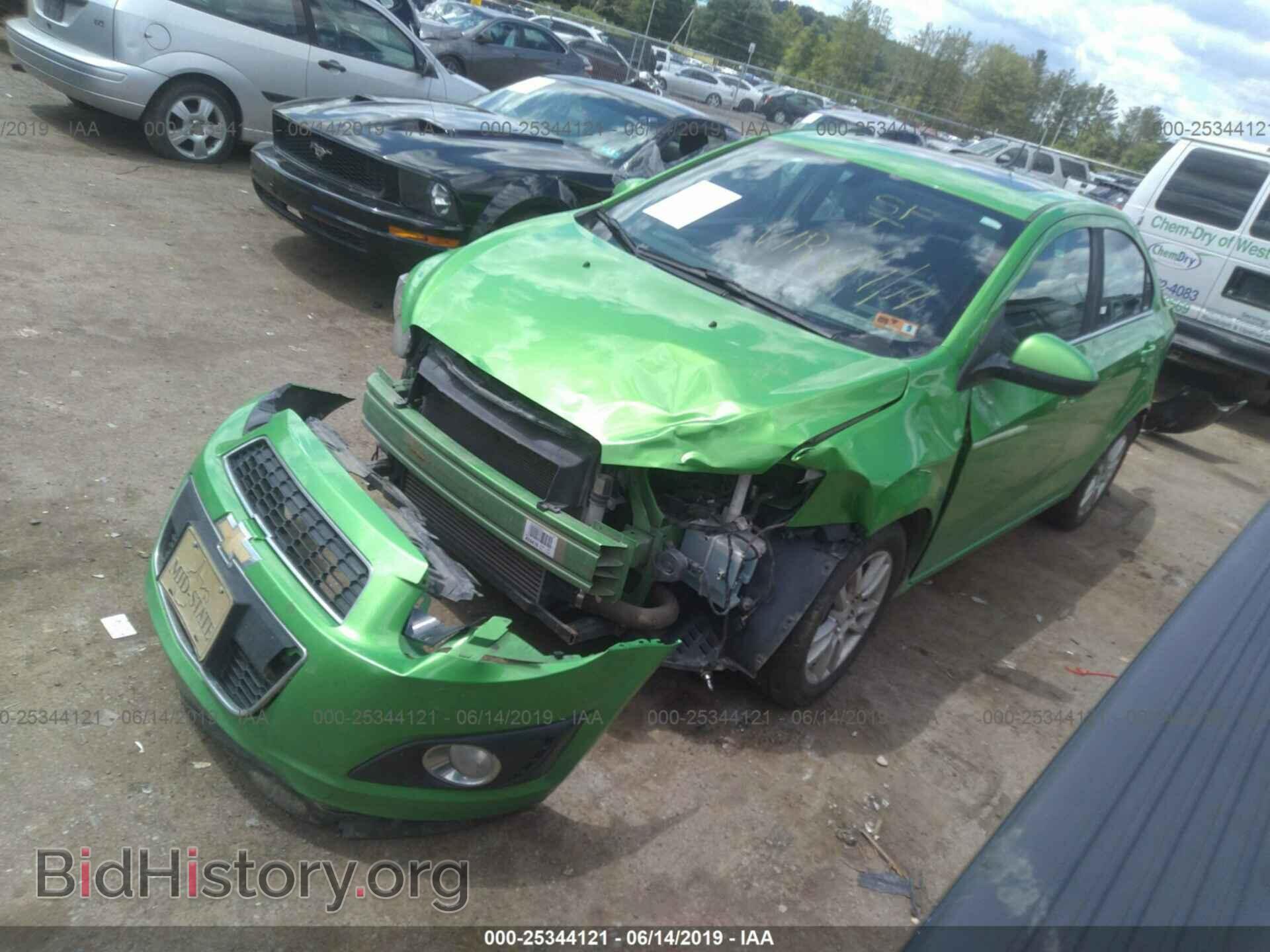 2014 CHEVROLET SONIC - VIN: 1G1JD5SB3E4230449 - Фото 2