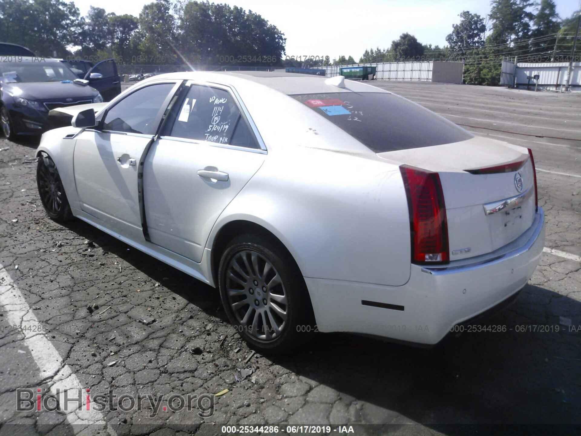 2012 CADILLAC CTS - VIN: 1G6DJ5E31C0112375 - Photo 3