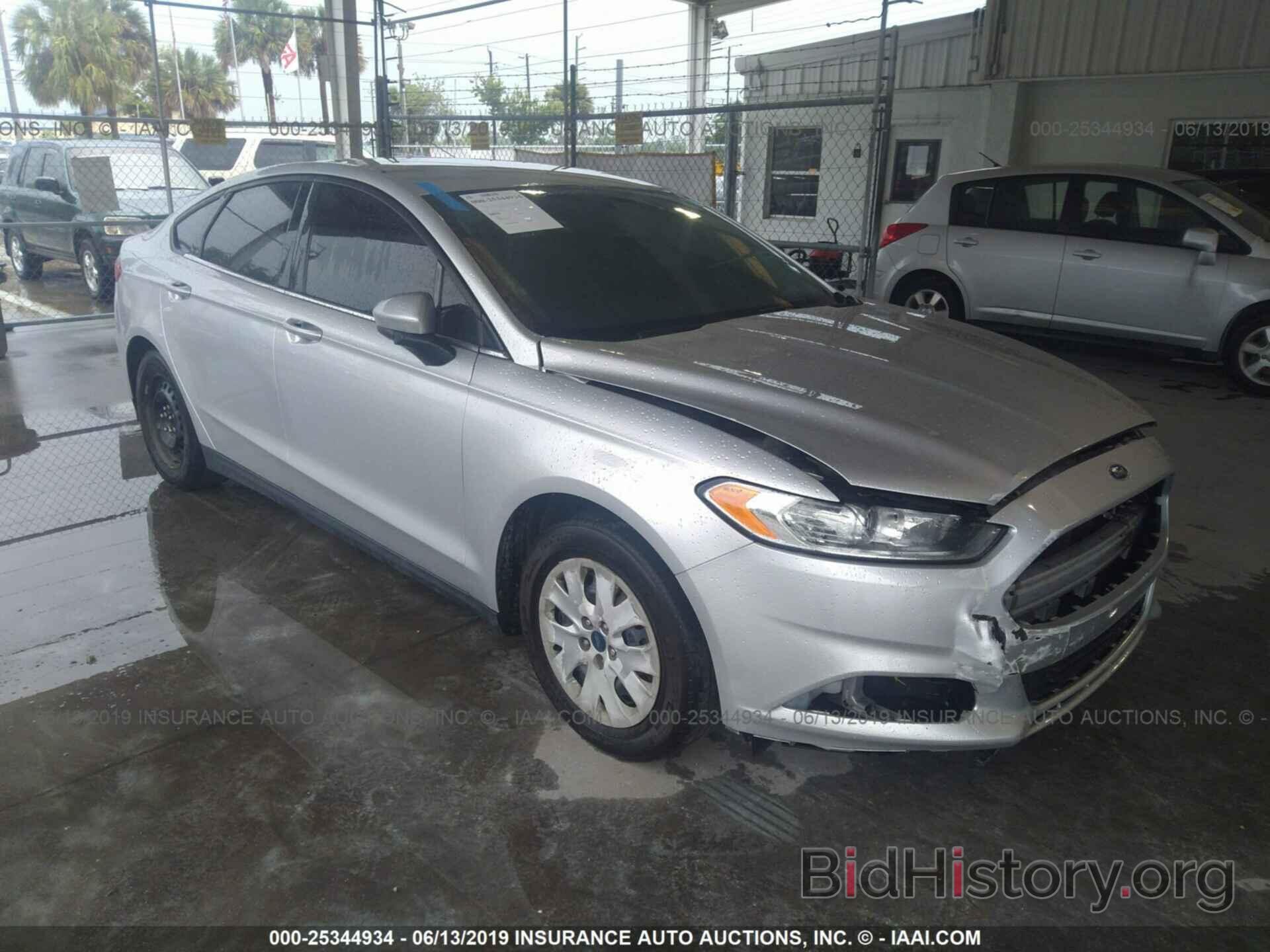 Photo 3FA6P0G75DR114029 - FORD FUSION 2013