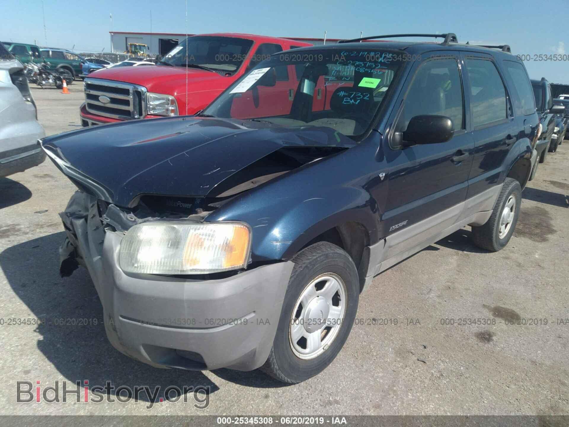 2002 FORD ESCAPE - VIN: 1FMYU01132KC85567 - Фото 2