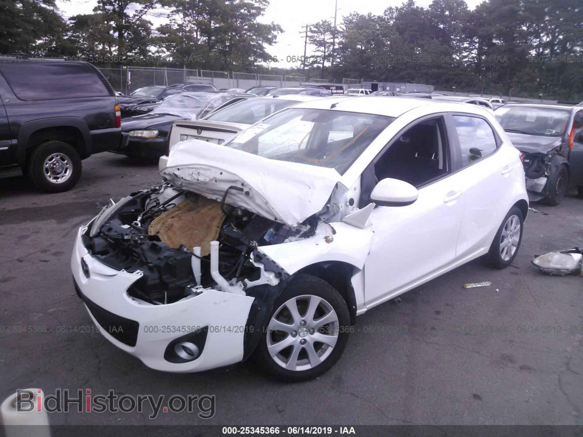 2012 MAZDA MAZDA2 - VIN: JM1DE1LZ0C0139598 - Фото 2