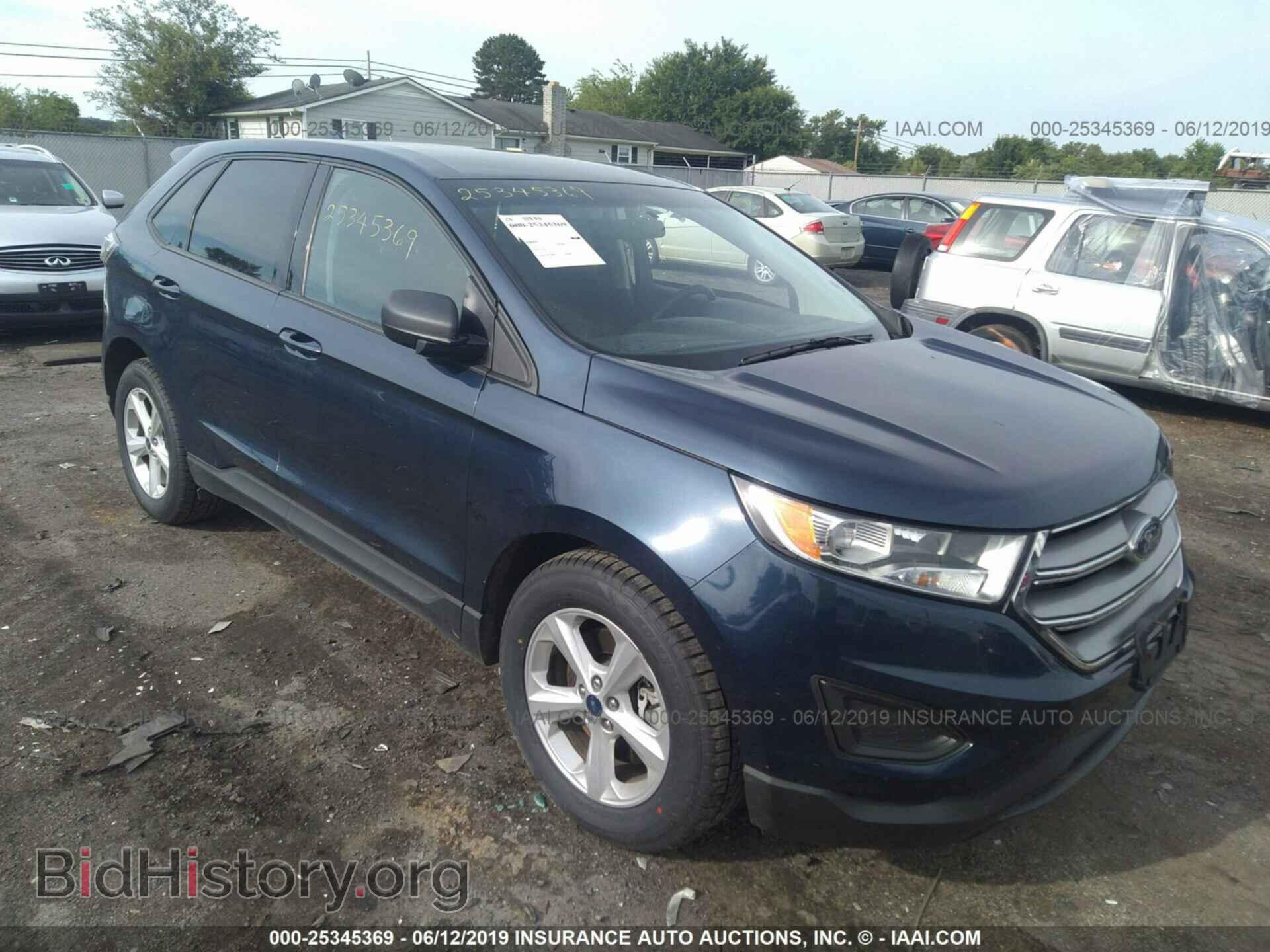 Фотография 2FMPK4G96HBB02655 - FORD EDGE 2017