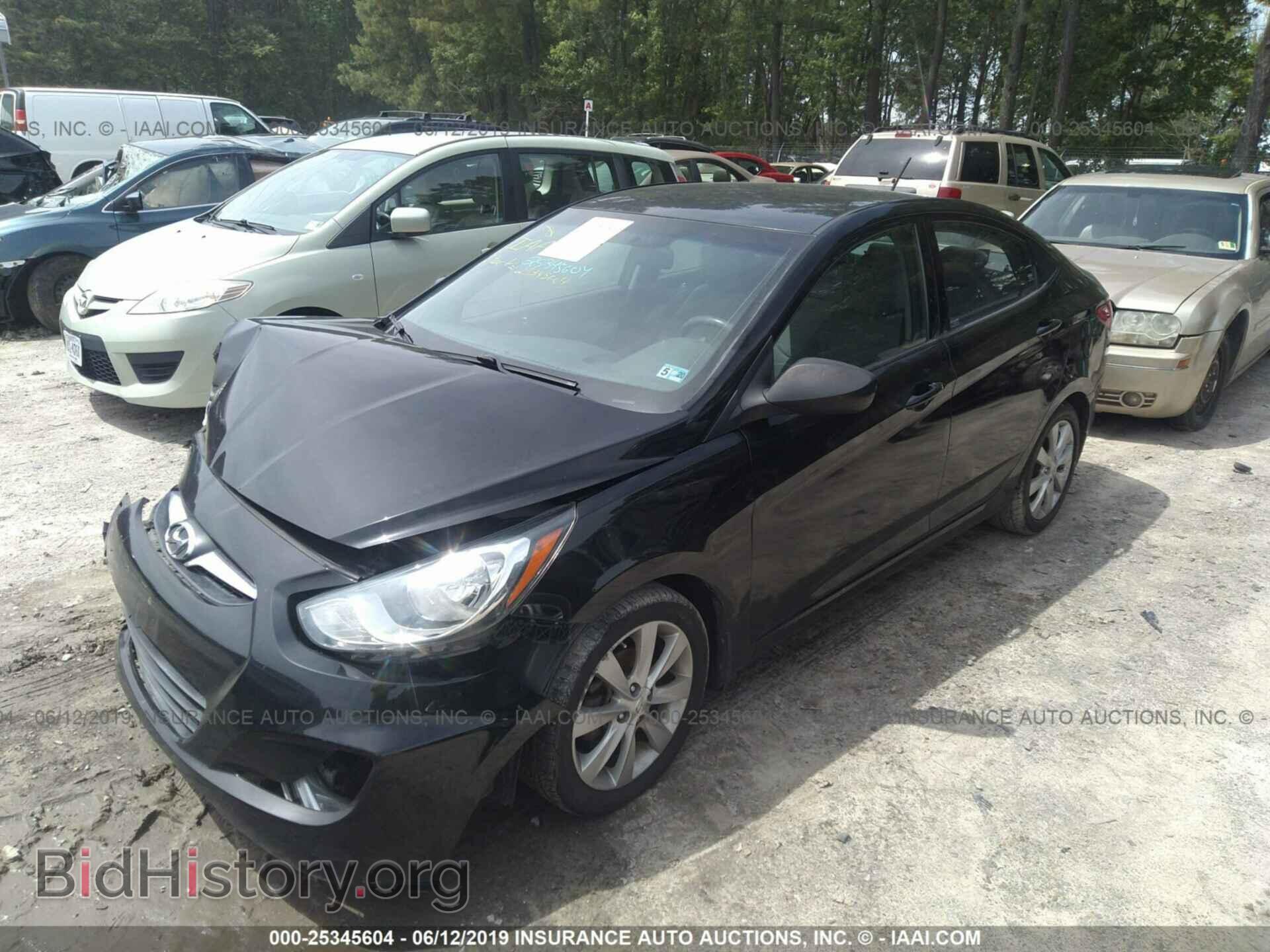 2012 HYUNDAI ACCENT - VIN: KMHCU4AE6CU226040 - Фото 2