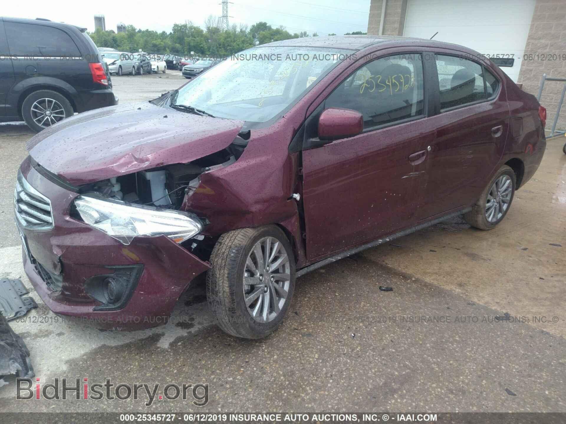2019 MITSUBISHI MIRAGE - VIN: ML32F3FJXKHF13033 - Фото 2