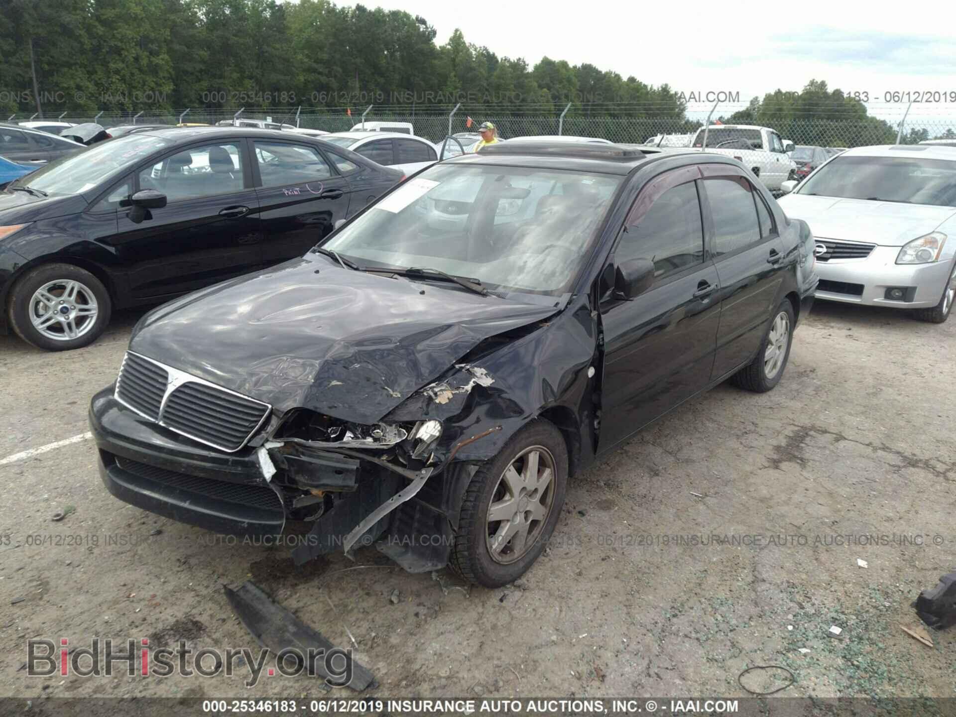 2003 MITSUBISHI LANCER - VIN: JA3AJ36E43U013772 - Фото 2