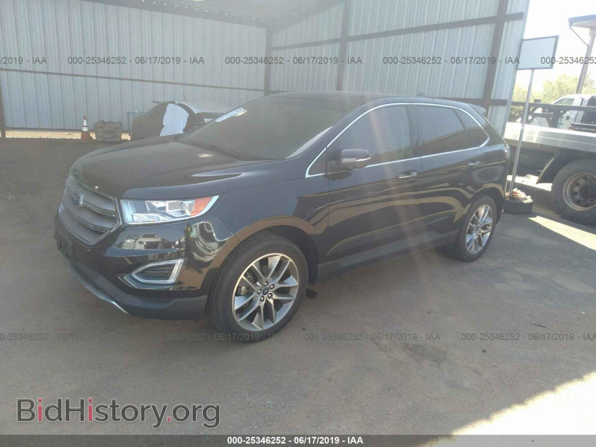 2015 FORD EDGE - VIN: 2FMTK3K96FBB12874 - Фото 2