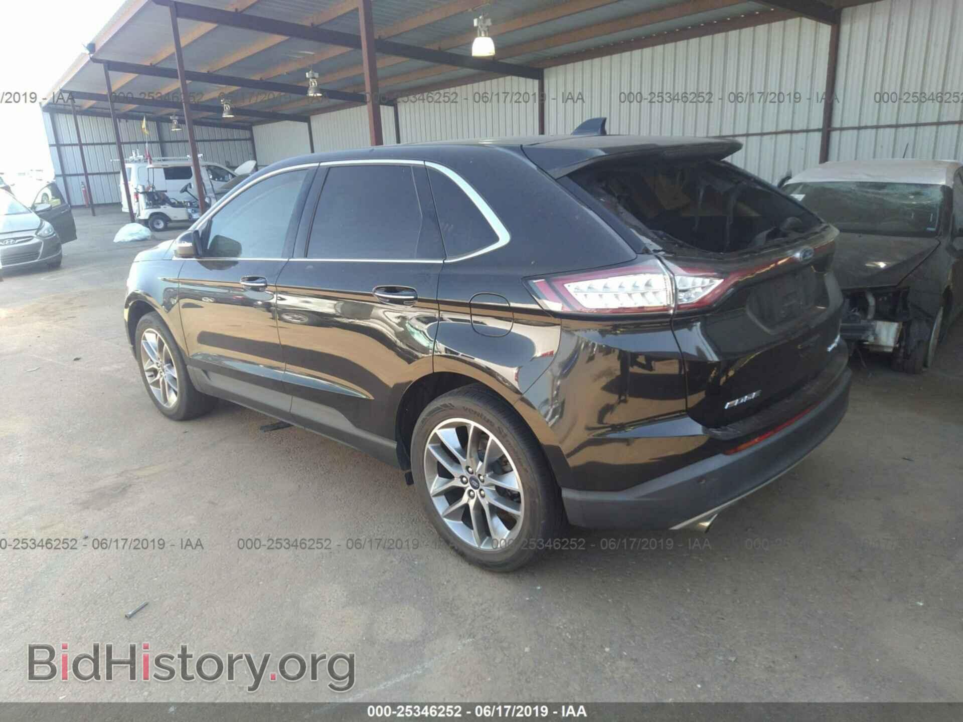 2015 FORD EDGE - VIN: 2FMTK3K96FBB12874 - Фото 3