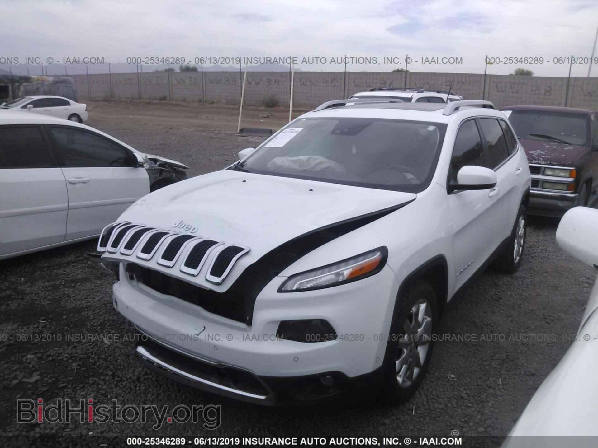 2014 JEEP CHEROKEE - VIN: 1C4PJLDB2EW206935 - Фото 2