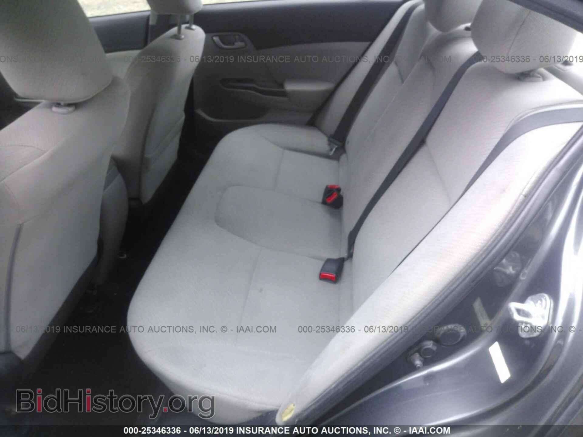 2013 HONDA CIVIC - VIN: 2HGFB2F50DH544410 - Фото 8