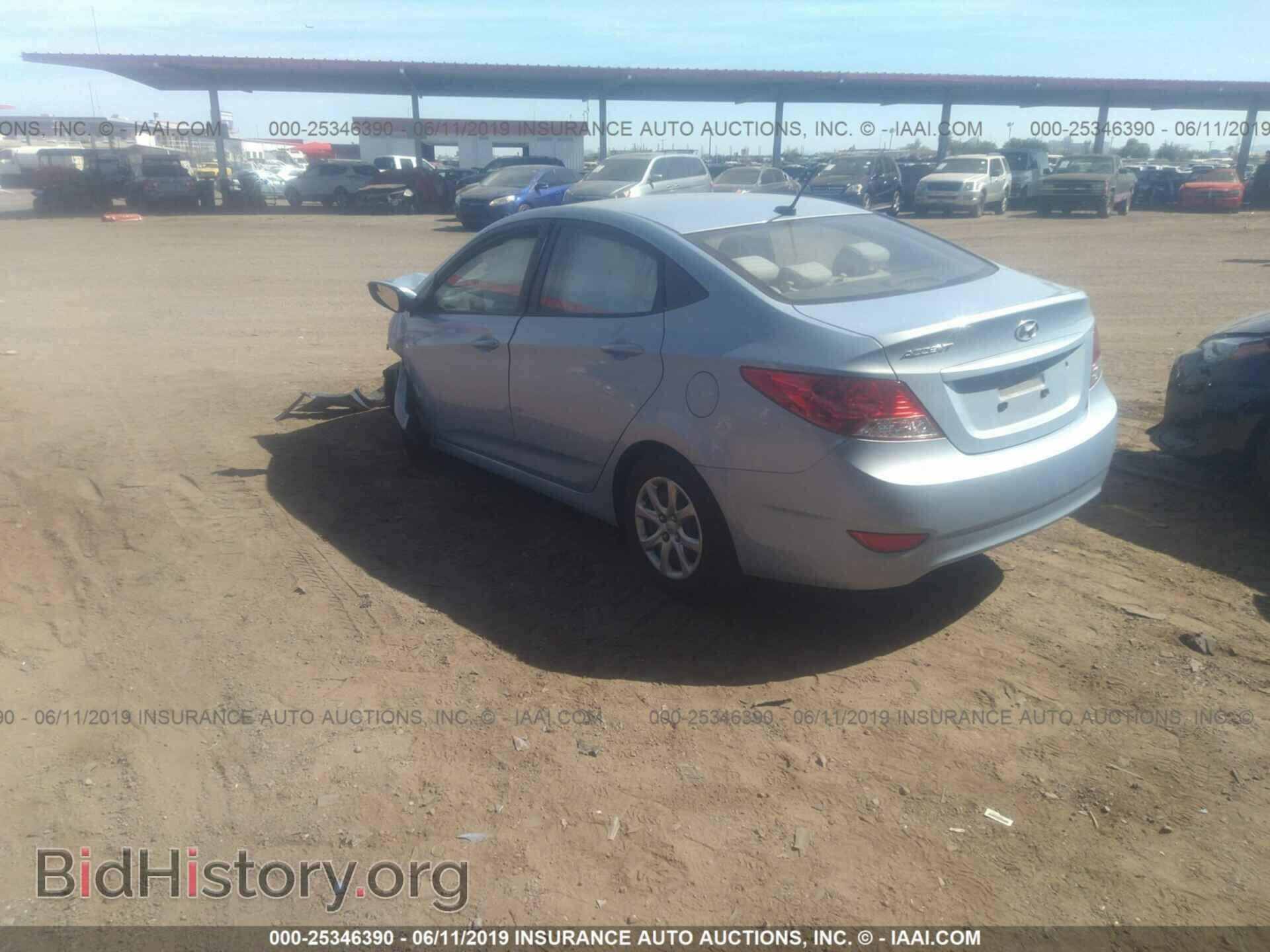 2014 HYUNDAI ACCENT - VIN: KMHCT4AE9EU722424 - Фото 3