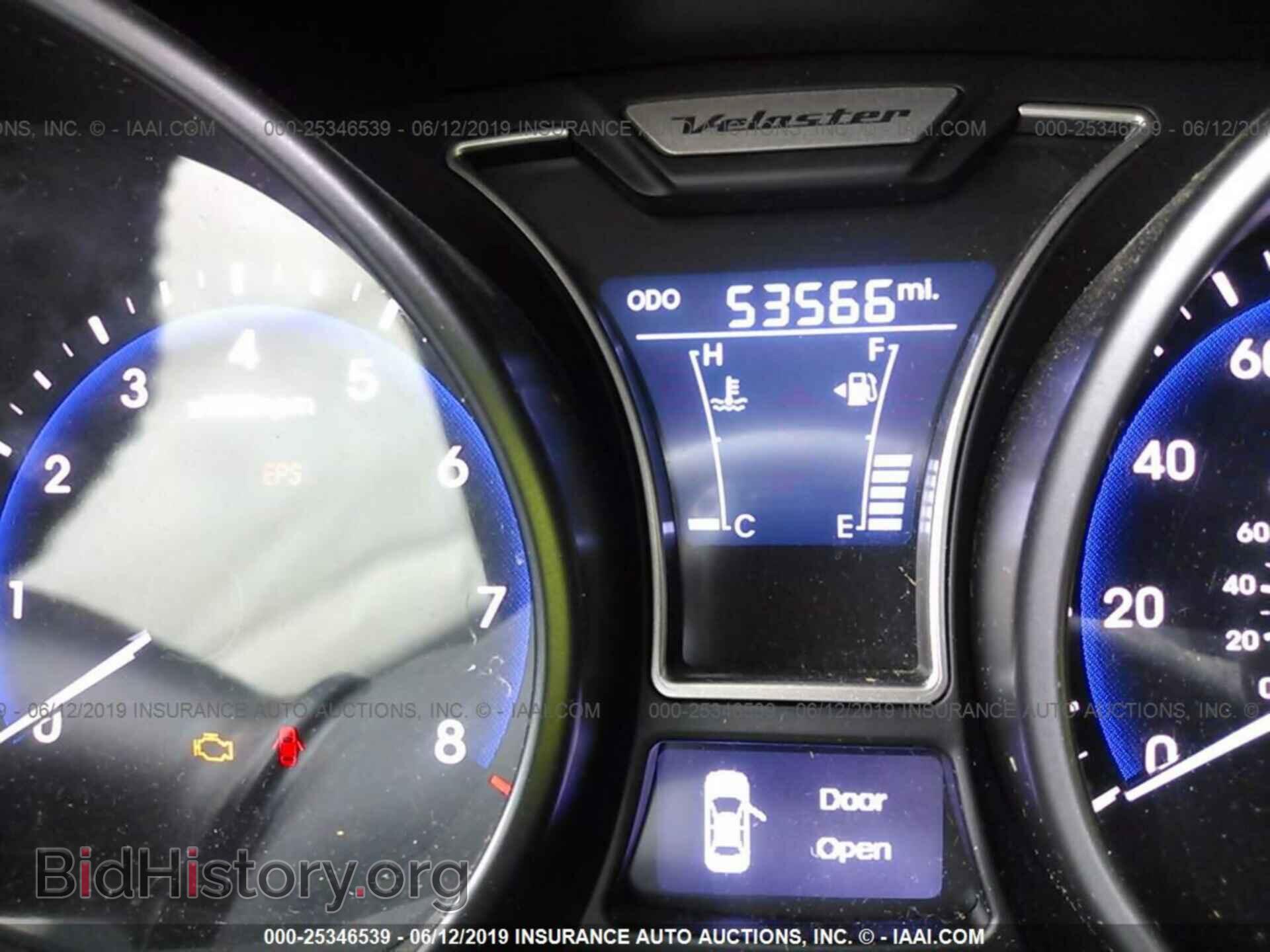 2013 HYUNDAI VELOSTER - VIN: KMHTC6AEXDU170068 - Фото 7