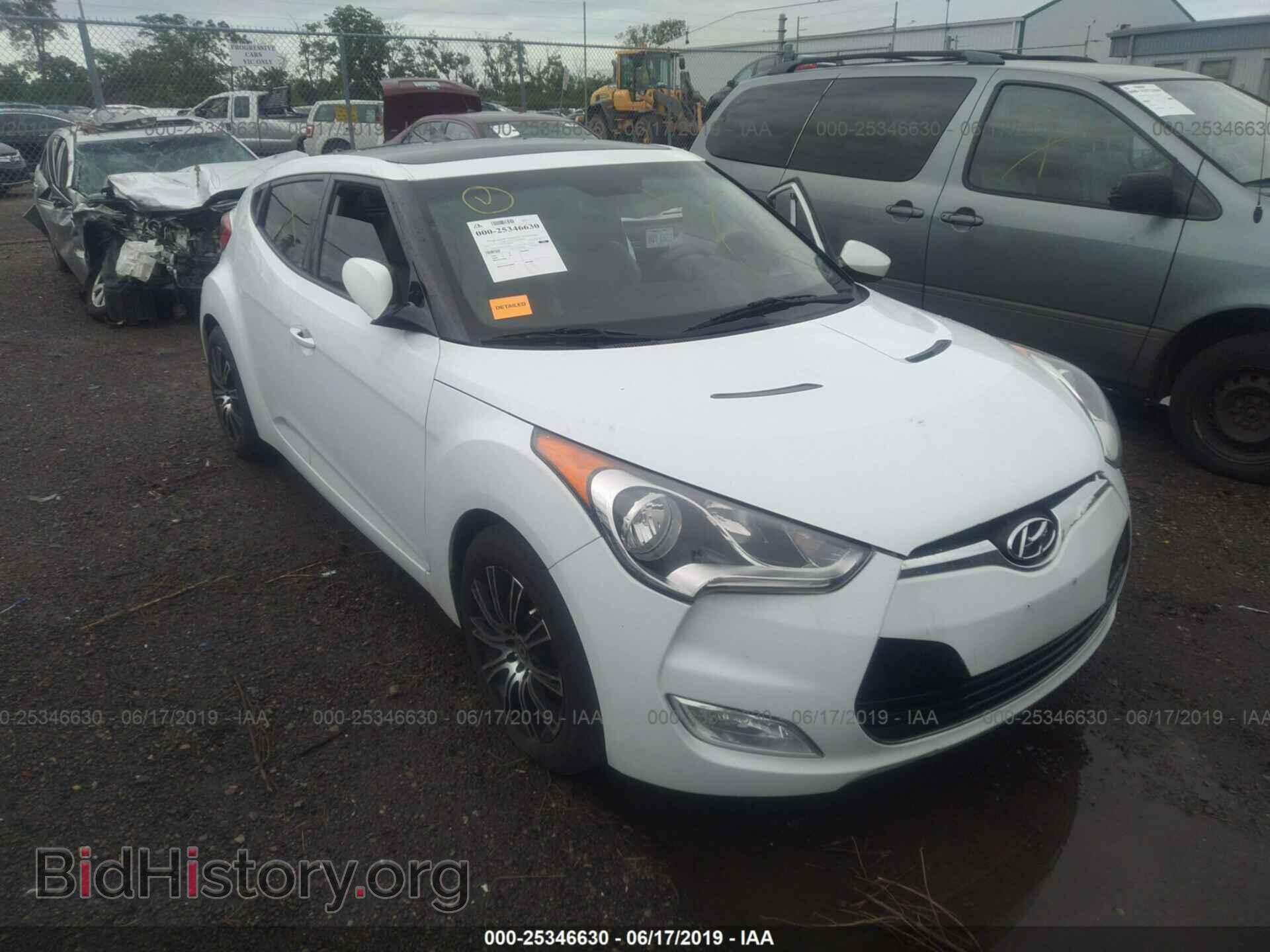 Photo KMHTC6AD9CU058934 - HYUNDAI VELOSTER 2012