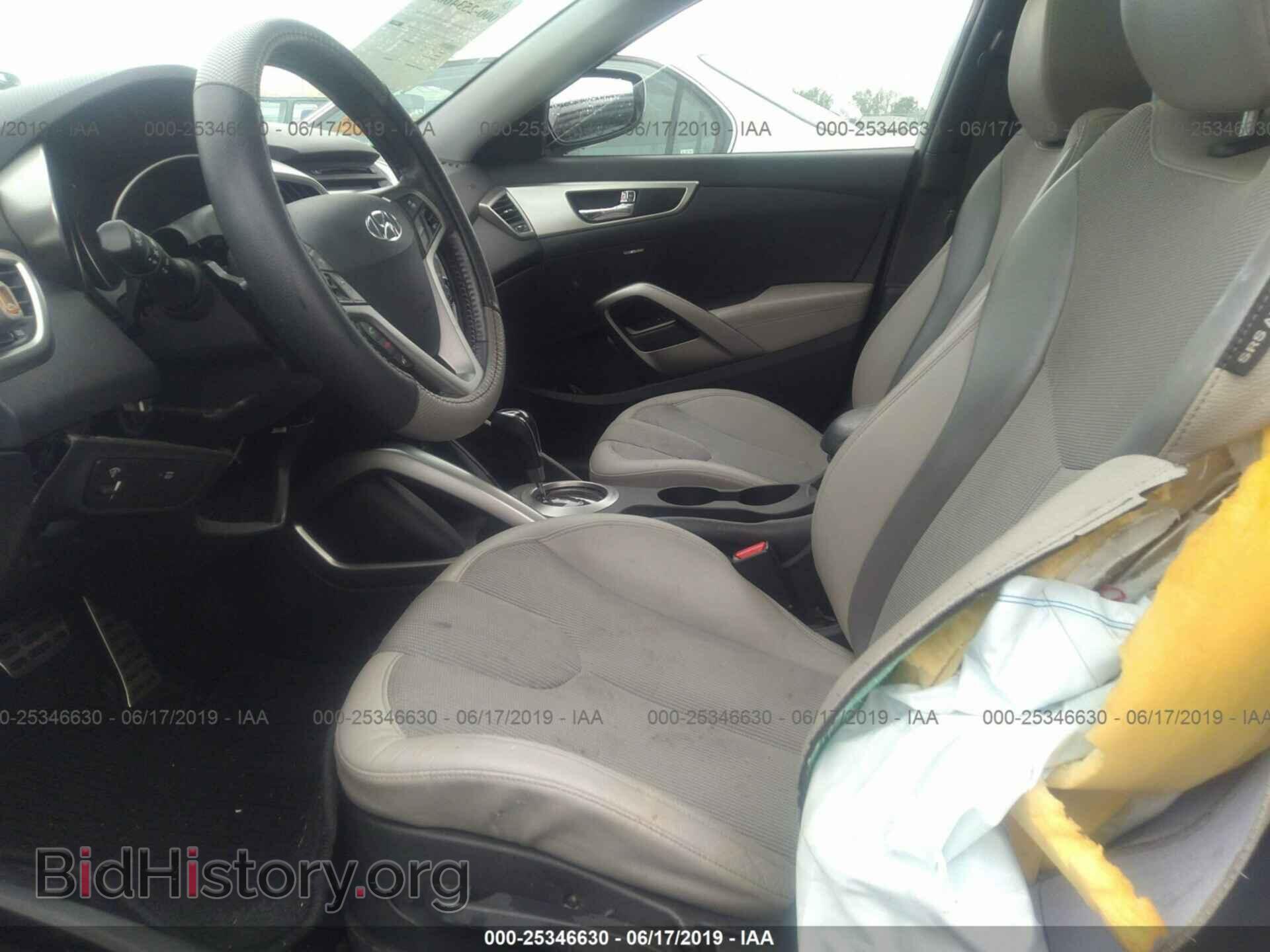 2012 HYUNDAI VELOSTER - VIN: KMHTC6AD9CU058934 - Фото 5