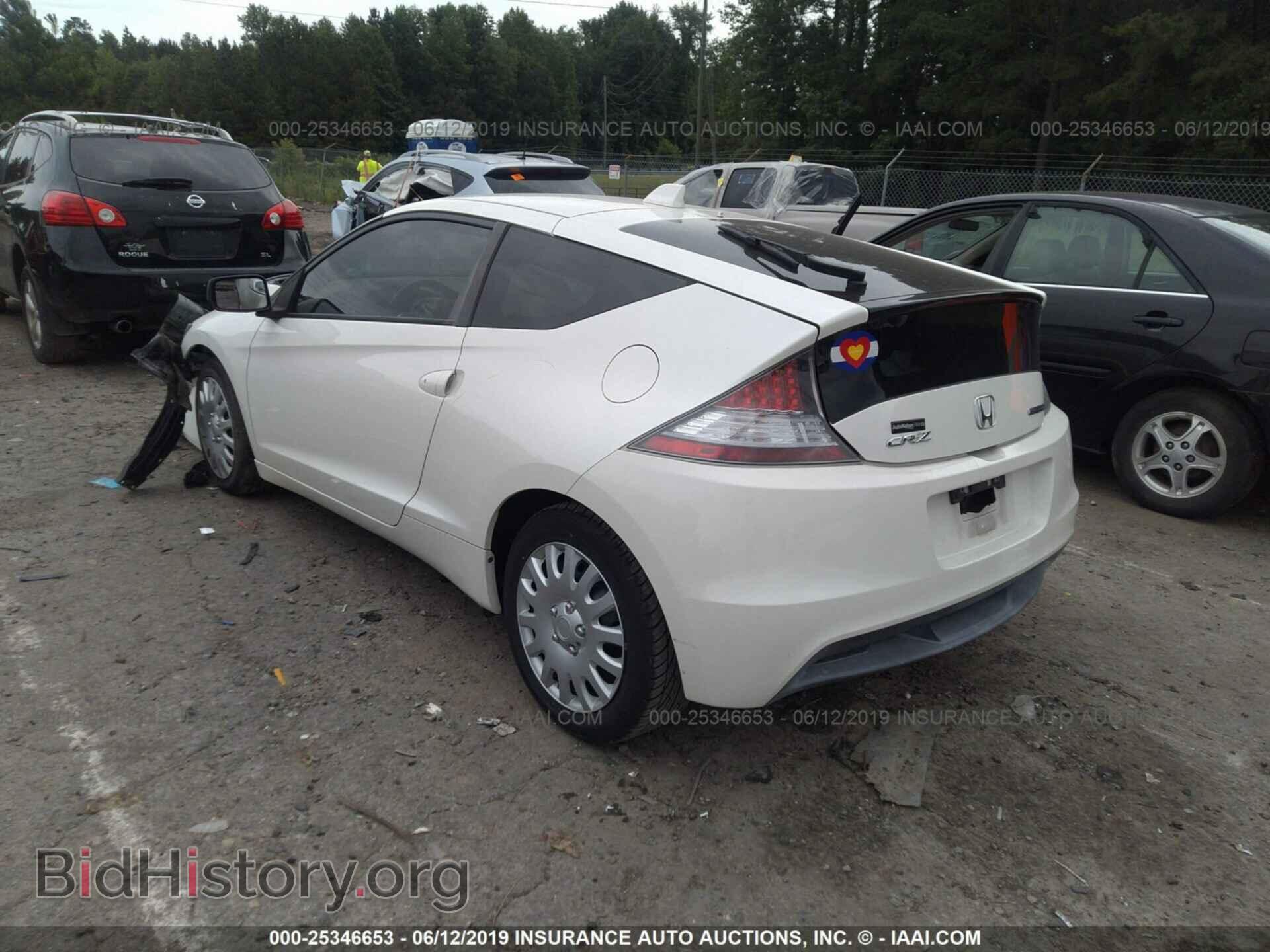 2012 HONDA CR-Z - VIN: JHMZF1D61CS005175 - Фото 3