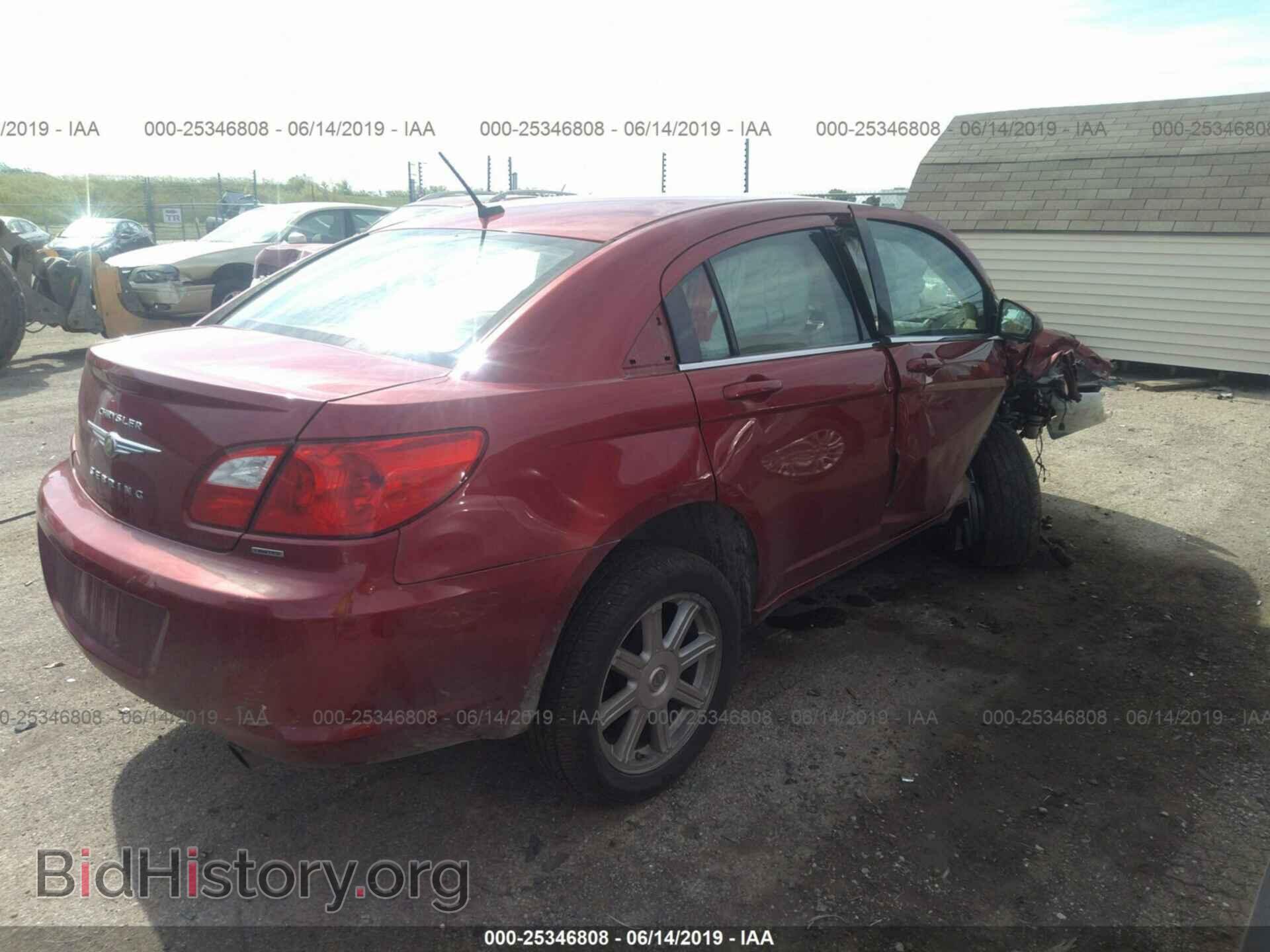 2009 CHRYSLER SEBRING - VIN: 1C3LC56V19N551904 - Фото 4