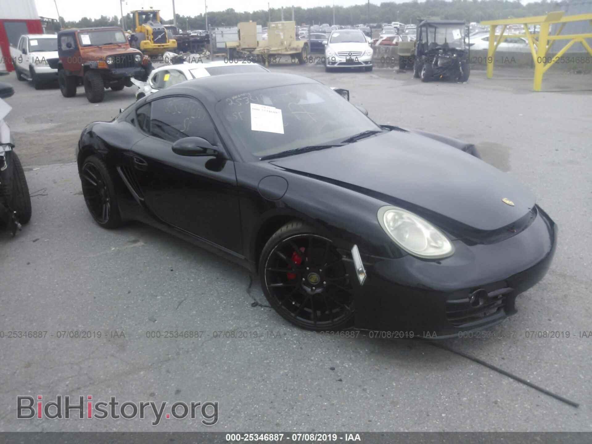 Photo WP0AB29818U782204 - PORSCHE CAYMAN 2008