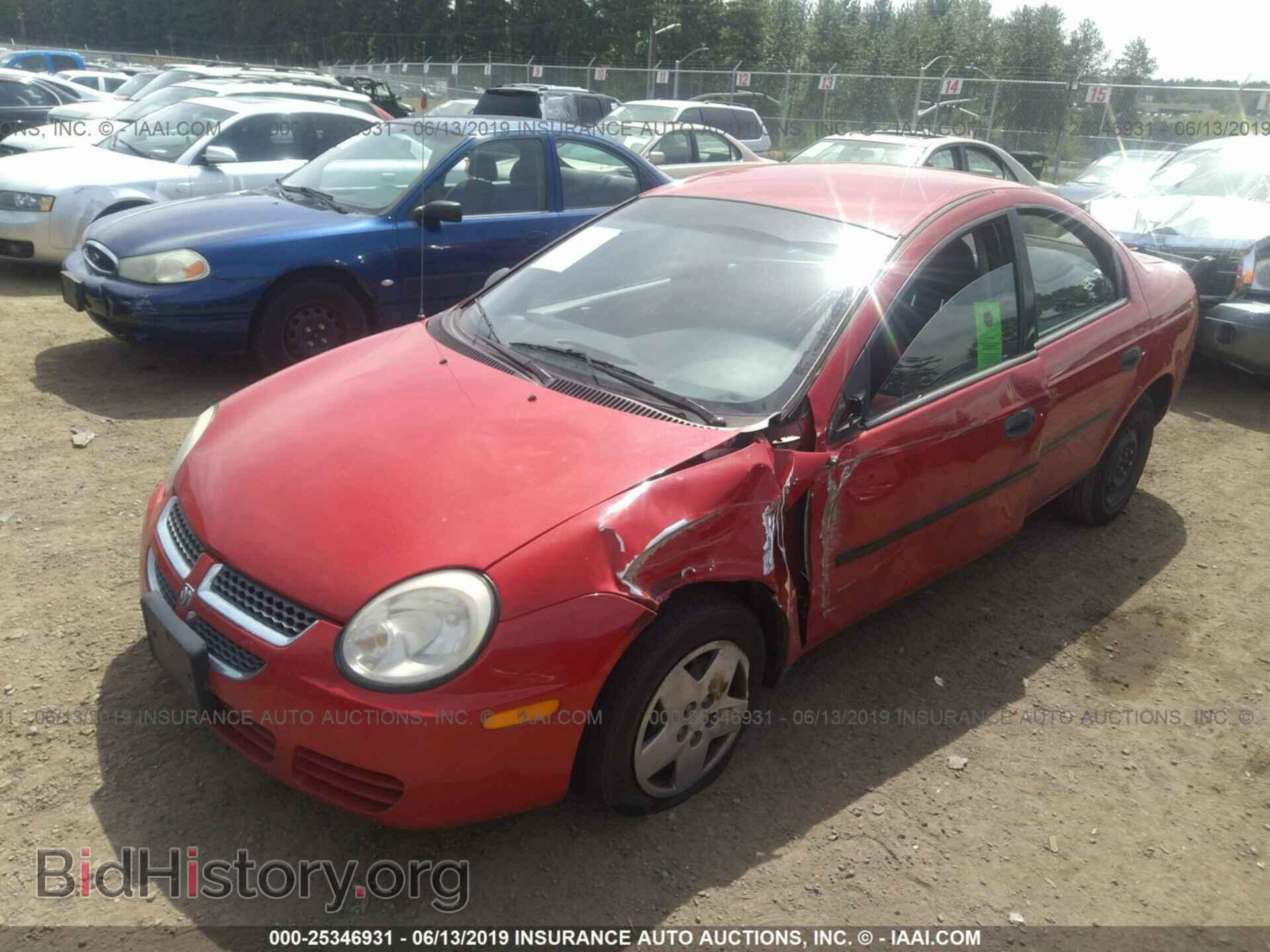 2005 DODGE NEON - VIN: 1B3ES26C15D224828 - Фото 2