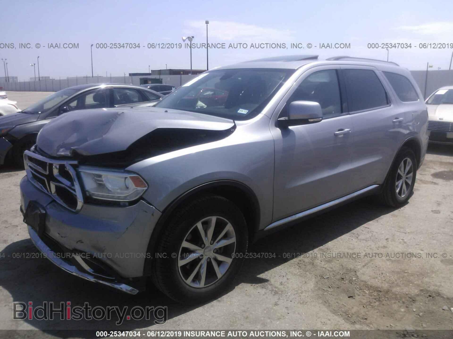 2016 DODGE DURANGO - VIN: 1C4RDHDG5GC352761 - Фото 2