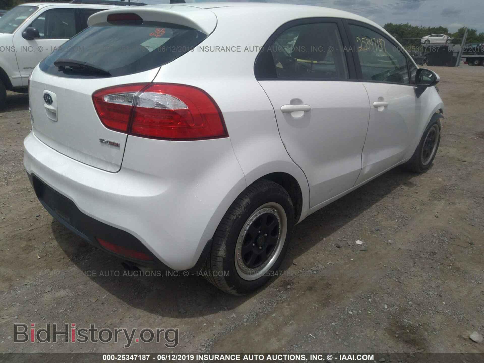 2012 KIA RIO - VIN: KNADN5A31C6062160 - Фото 4