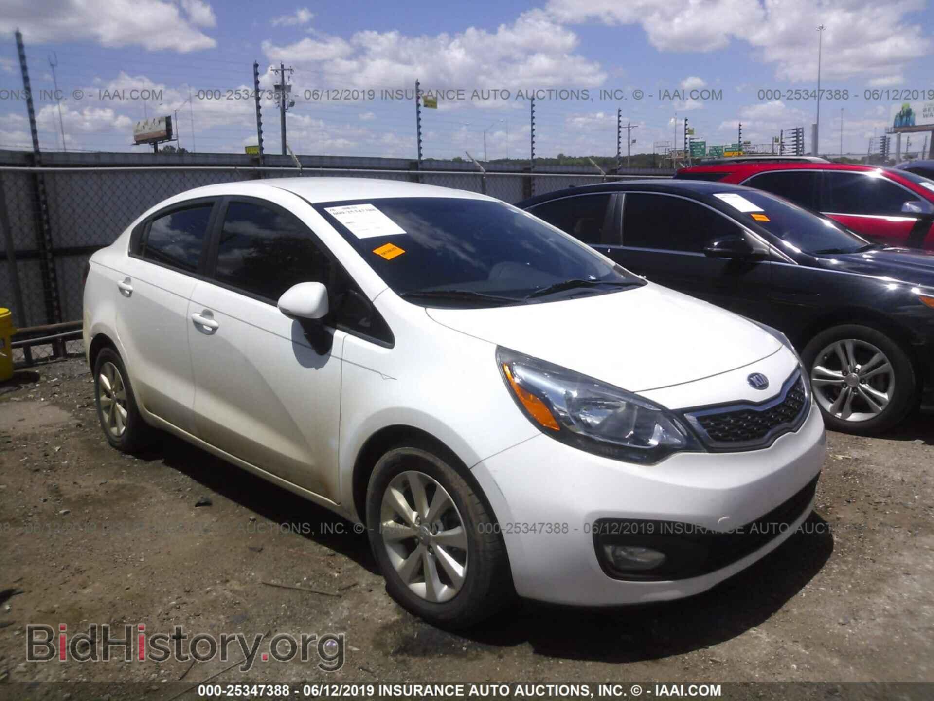 Фотография KNADN4A33D6171943 - KIA RIO 2013