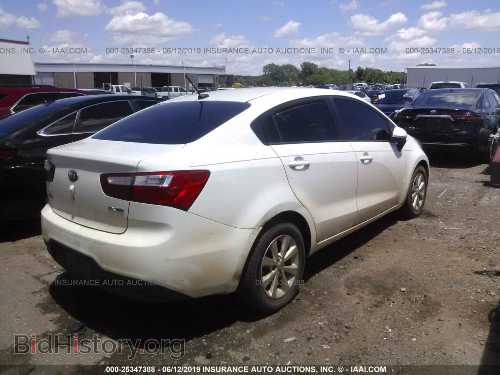2013 KIA RIO - VIN: KNADN4A33D6171943 - Фото 4