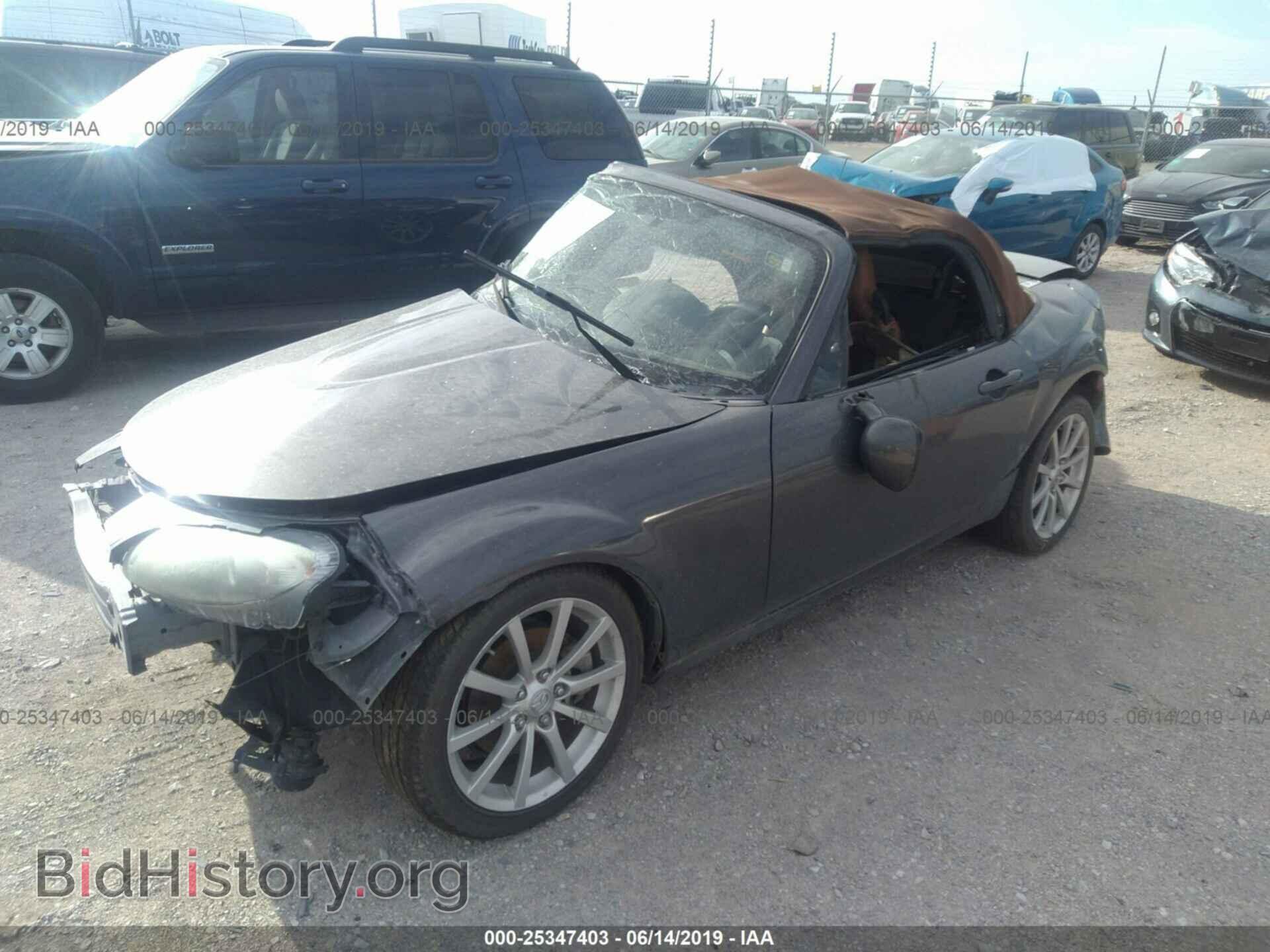 2008 MAZDA MX-5 MIATA - VIN: JM1NC25F780144372 - Фото 2
