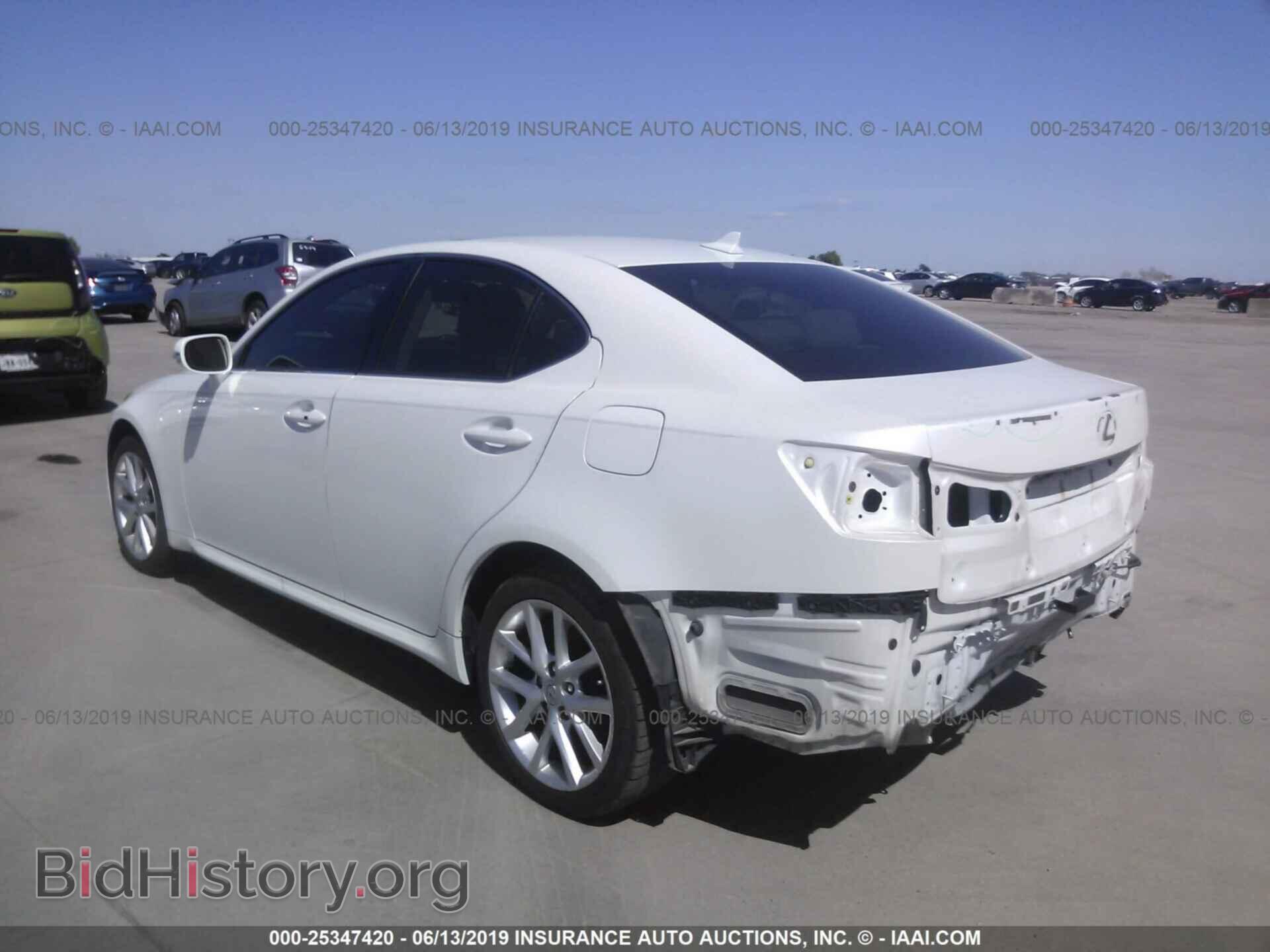 2012 LEXUS IS - VIN: JTHCF5C25C2035839 - Фото 3