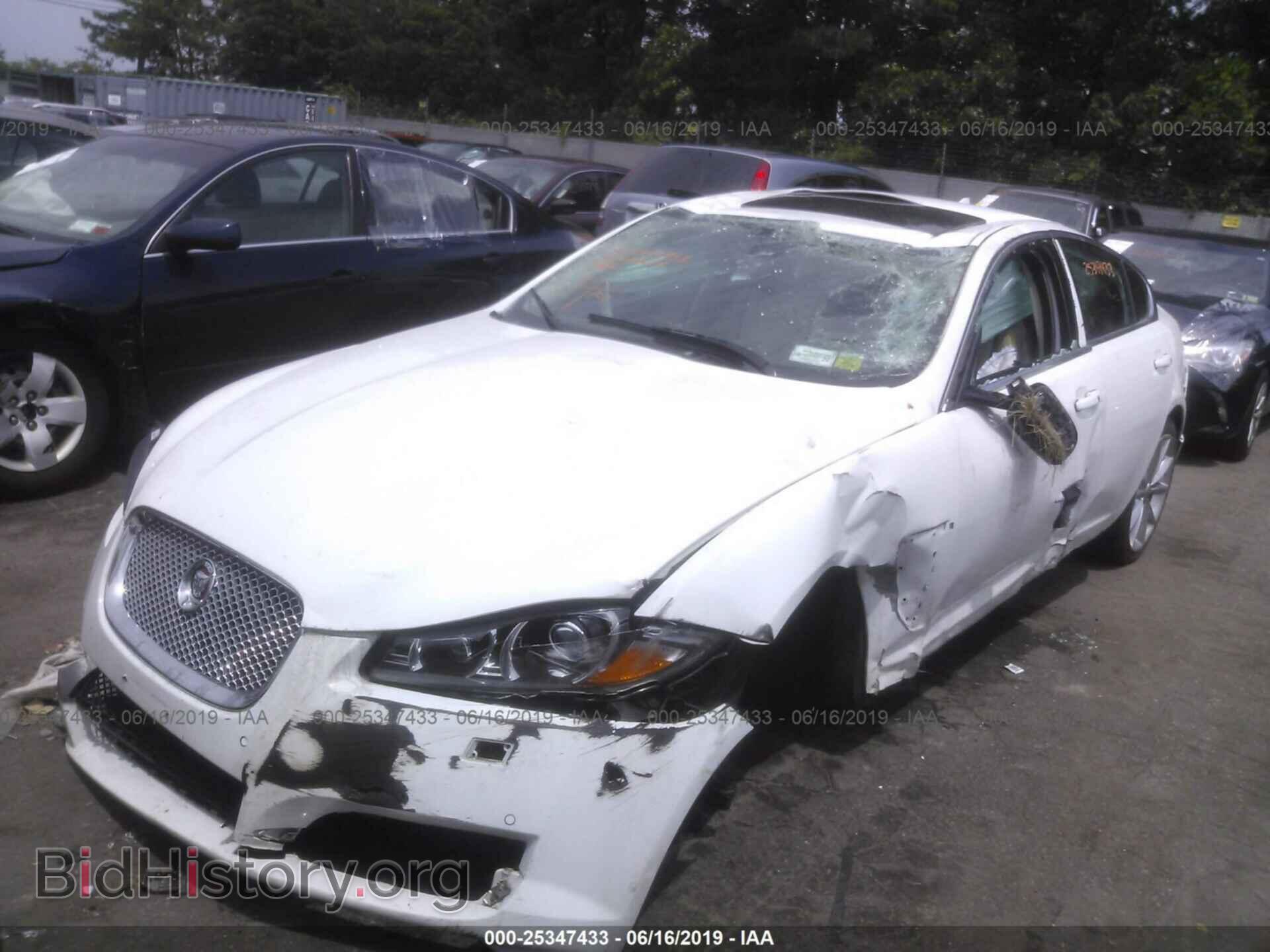 2015 JAGUAR XF - VIN: SAJWJ0FF4F8U58218 - Фото 2