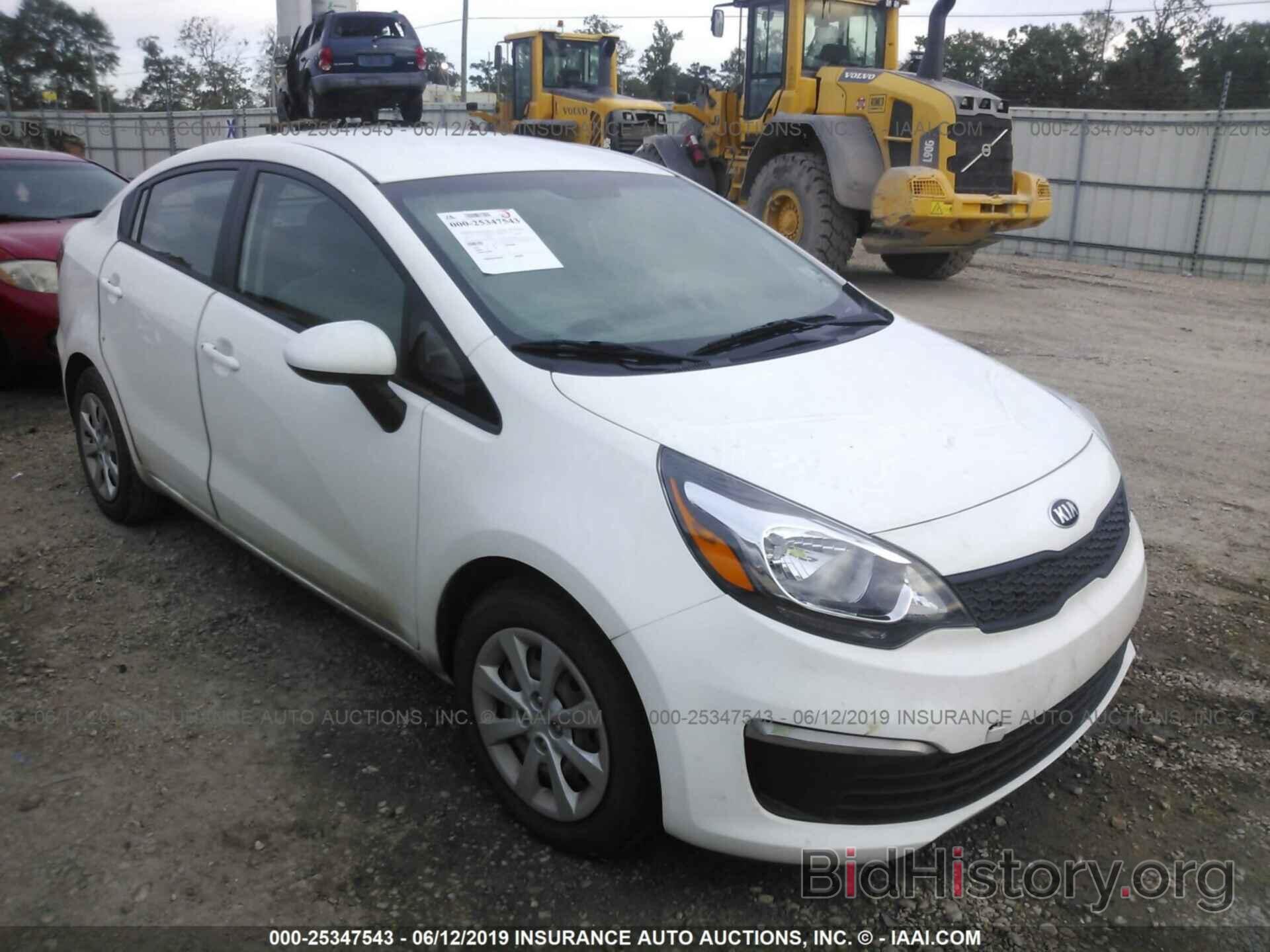 Photo KNADM4A36H6049165 - KIA RIO 2017