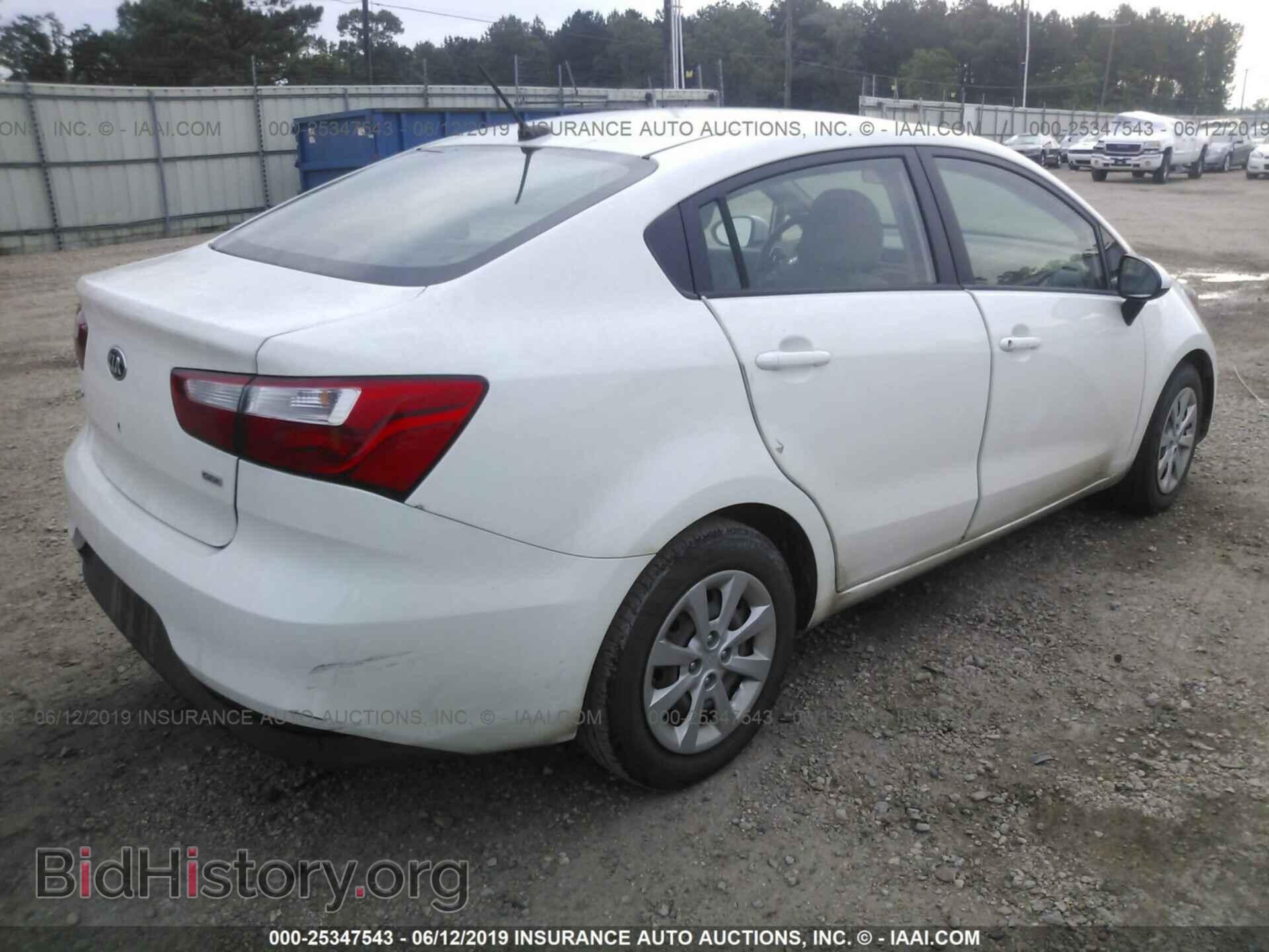 2017 KIA RIO - VIN: KNADM4A36H6049165 - Фото 4