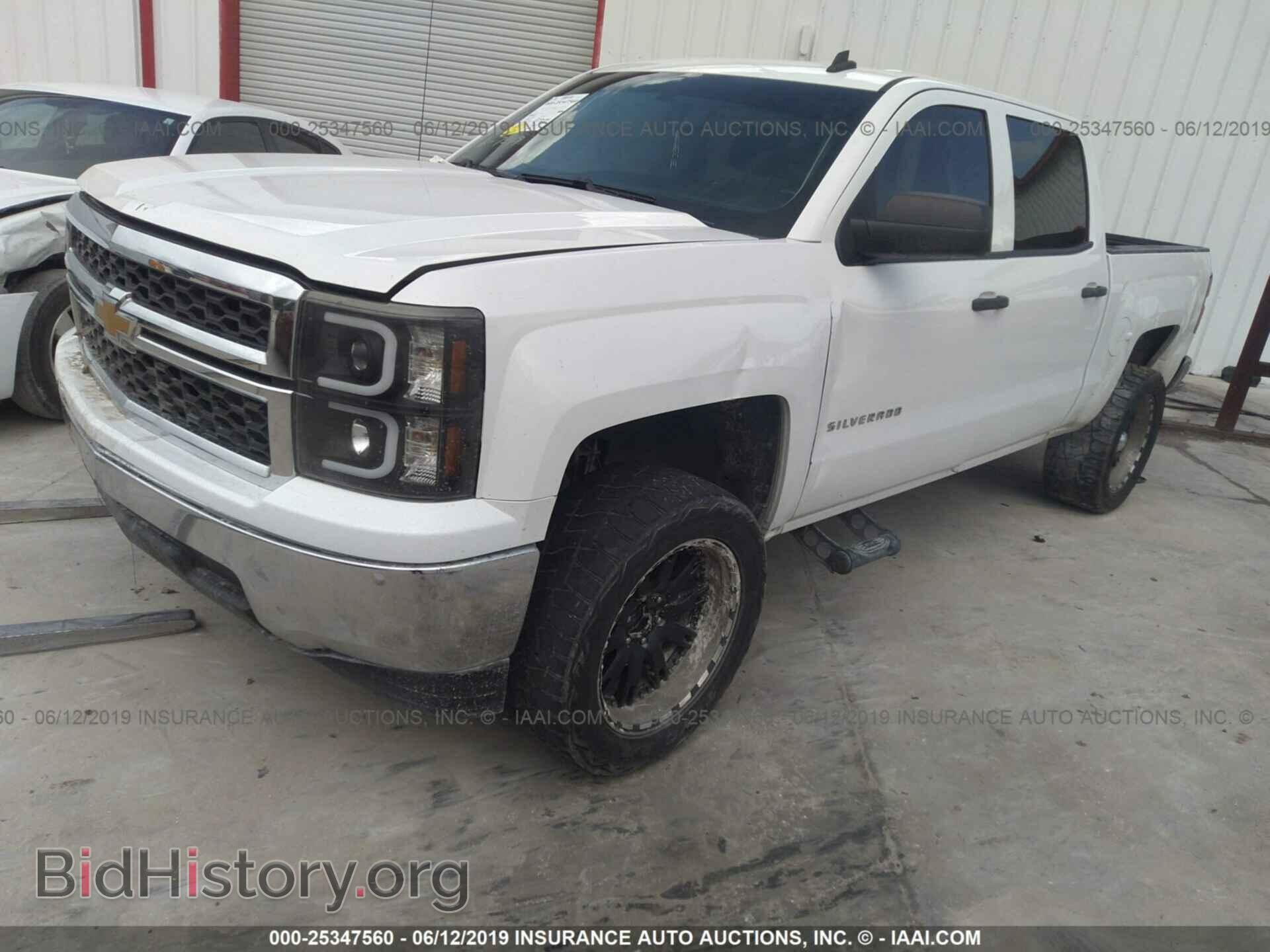 2014 CHEVROLET SILVERADO - VIN: 3GCPCREC2EG137568 - Фото 2