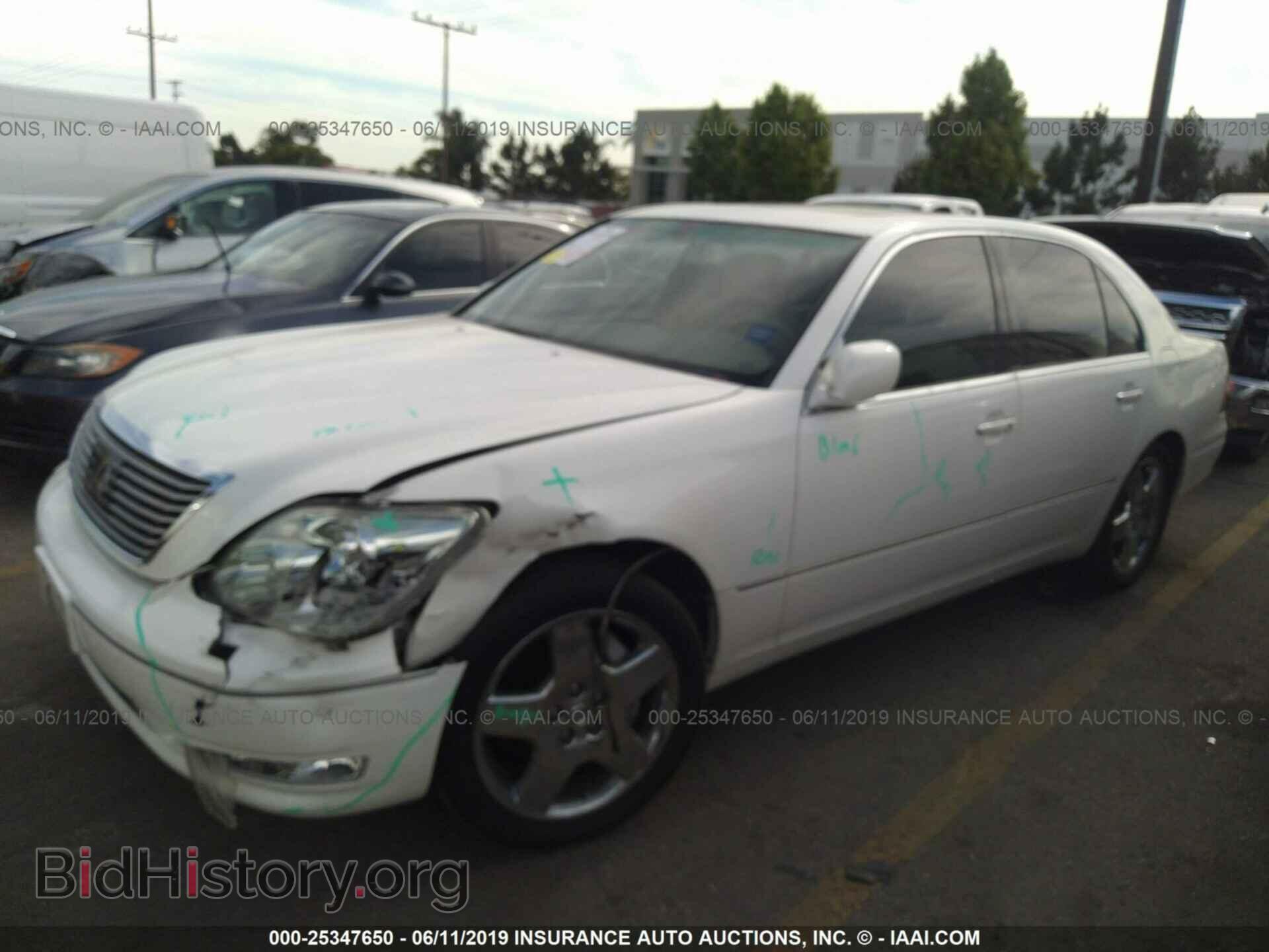2006 LEXUS LS - VIN: JTHBN36F365029199 - Photo 2