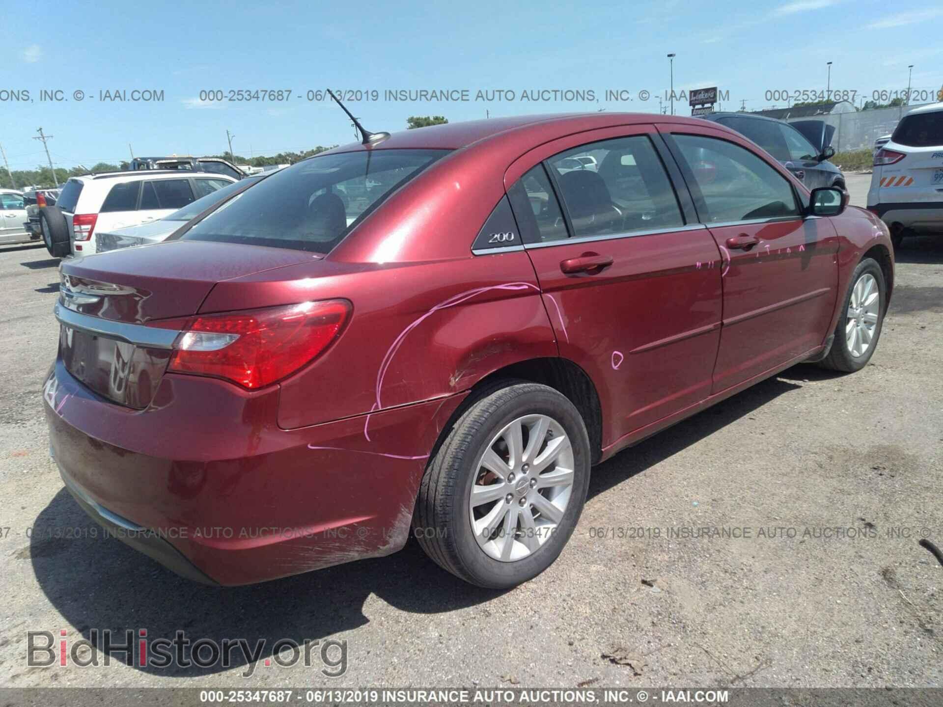 2012 CHRYSLER 200 - VIN: 1C3CCBBBXCN205089 - Фото 4