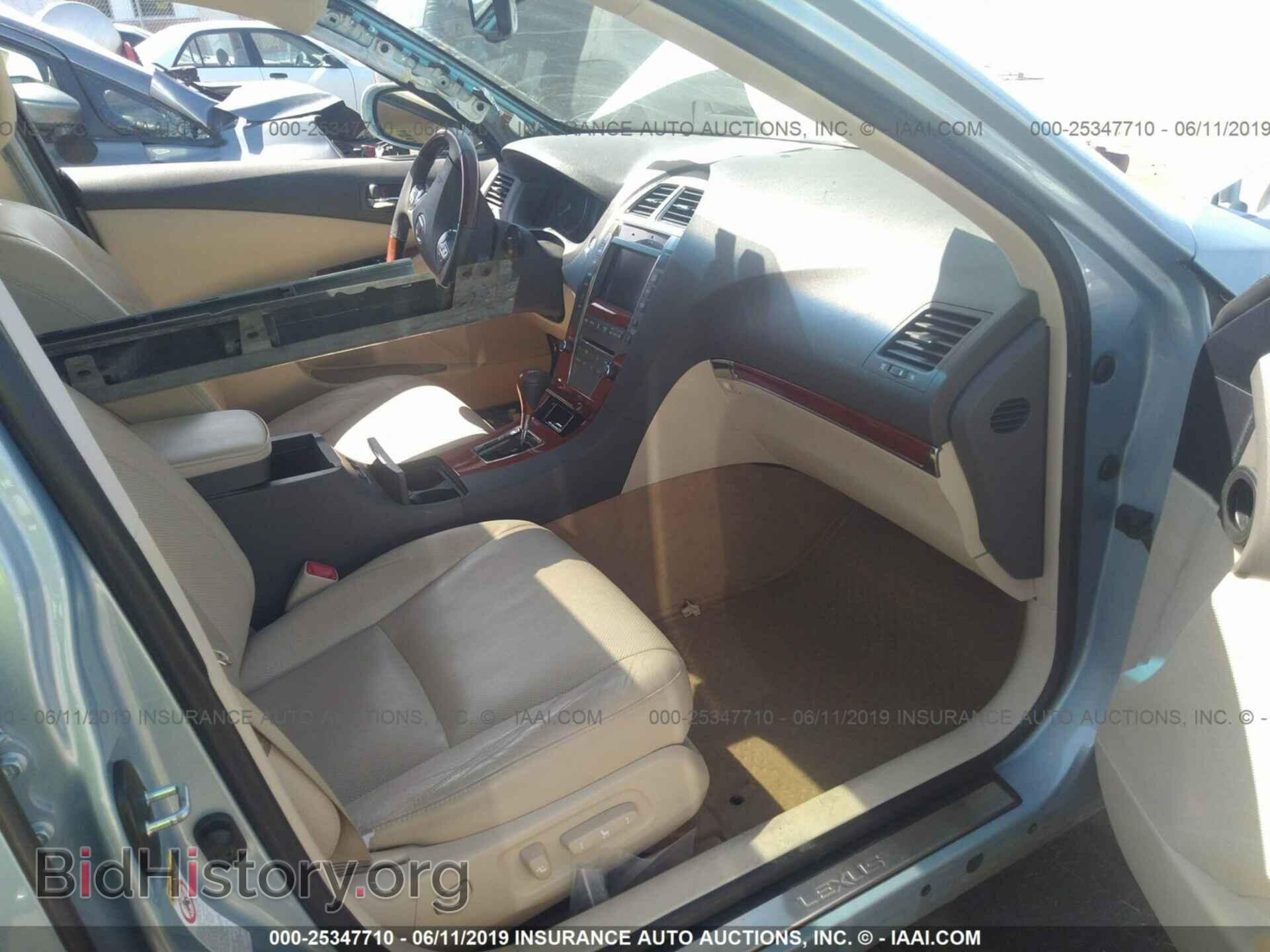 2011 LEXUS ES - VIN: JTHBK1EG1B2445836 - Фото 5