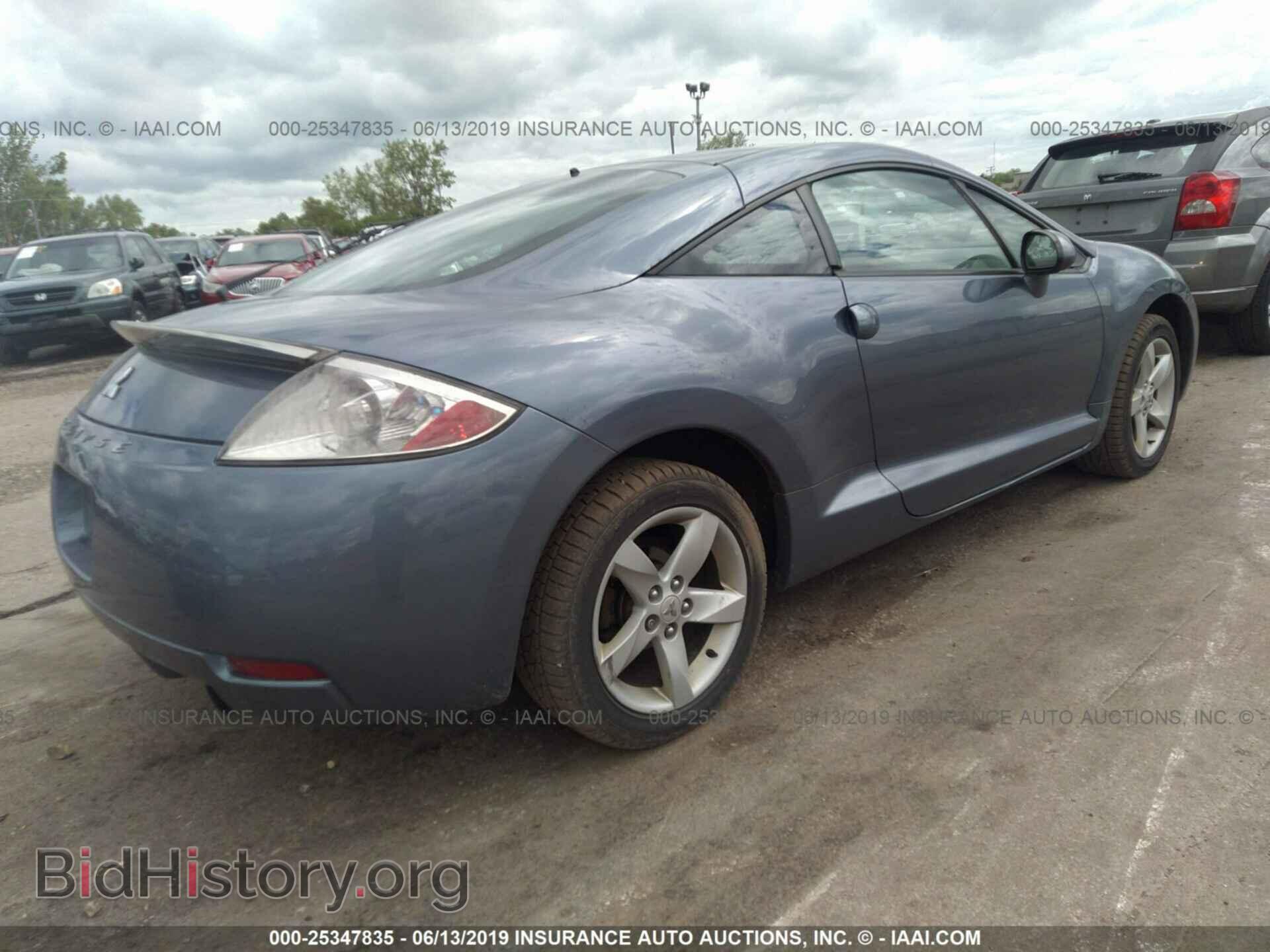 2007 MITSUBISHI ECLIPSE - VIN: 4A3AK24F57E024894 - Фото 4