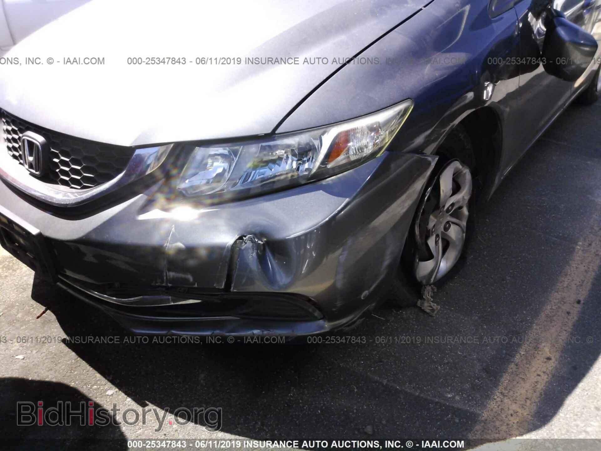 2013 HONDA CIVIC - VIN: 19XFB2F55DE099527 - Фото 6