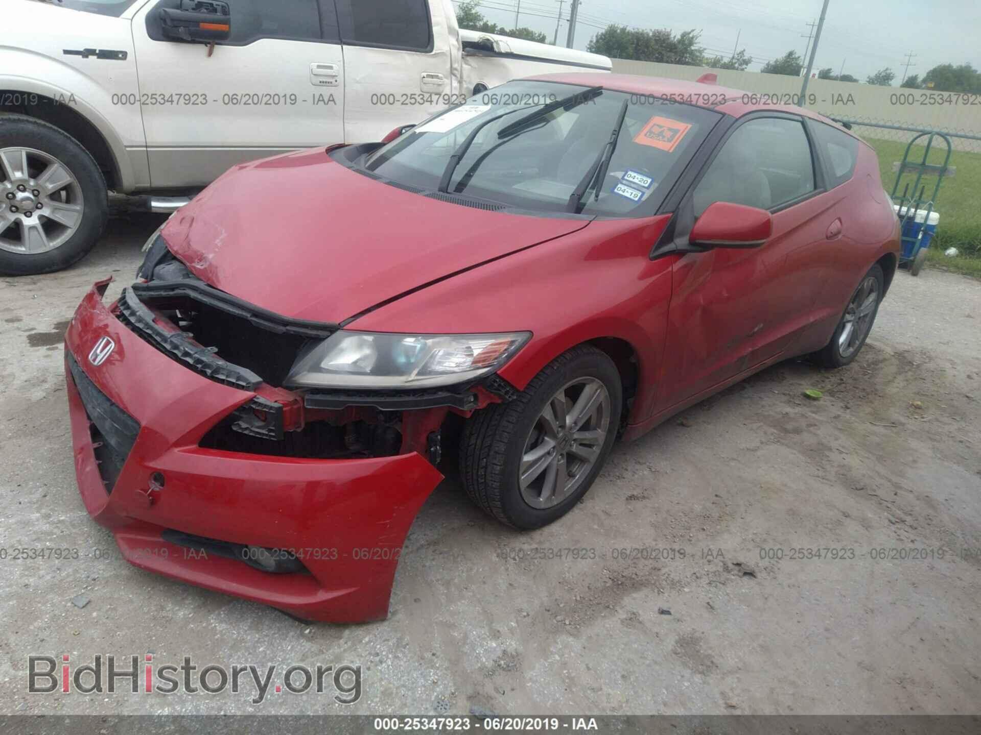 2011 HONDA CR-Z - VIN: JHMZF1D64BS005251 - Фото 2