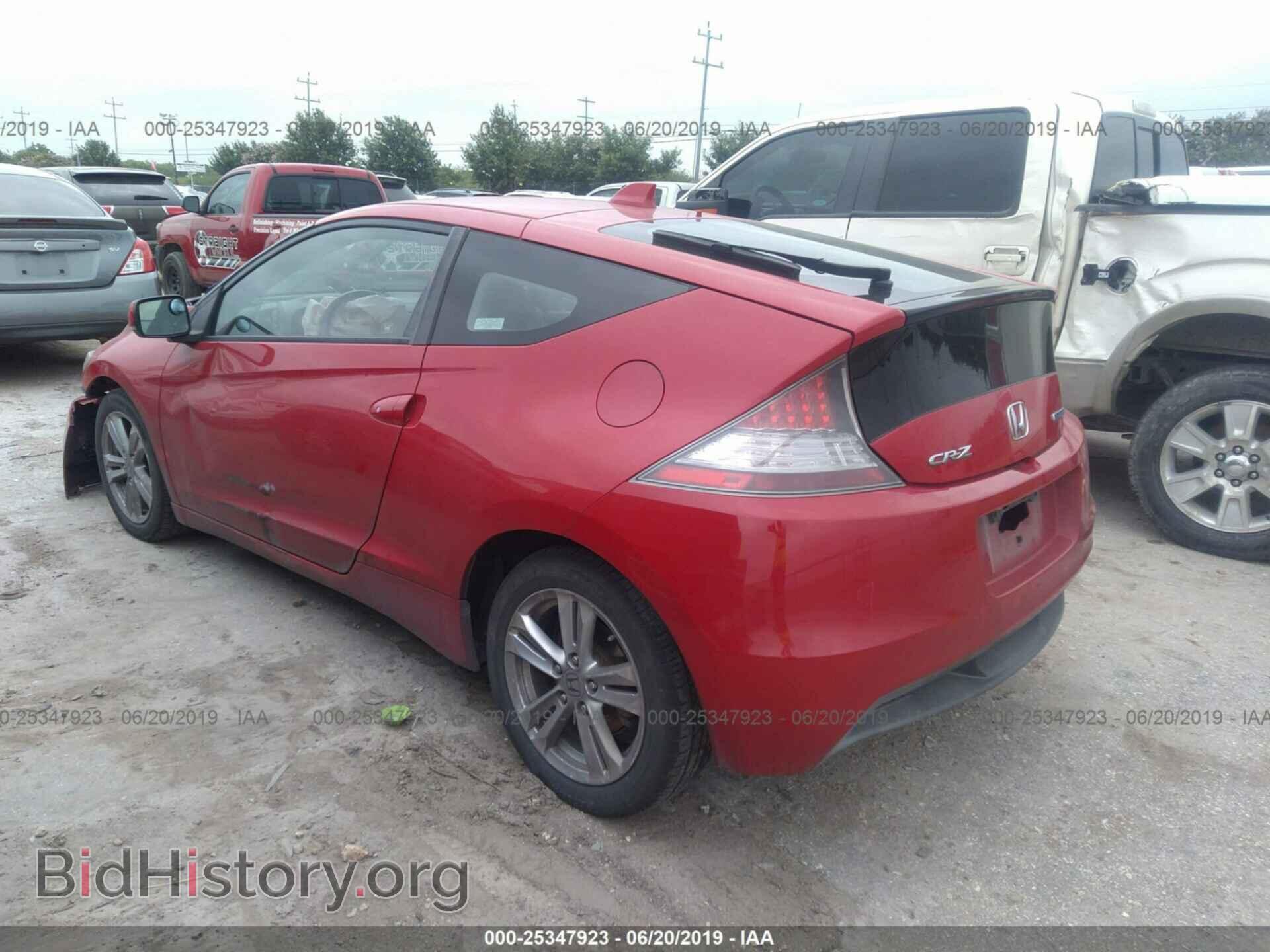 2011 HONDA CR-Z - VIN: JHMZF1D64BS005251 - Фото 3