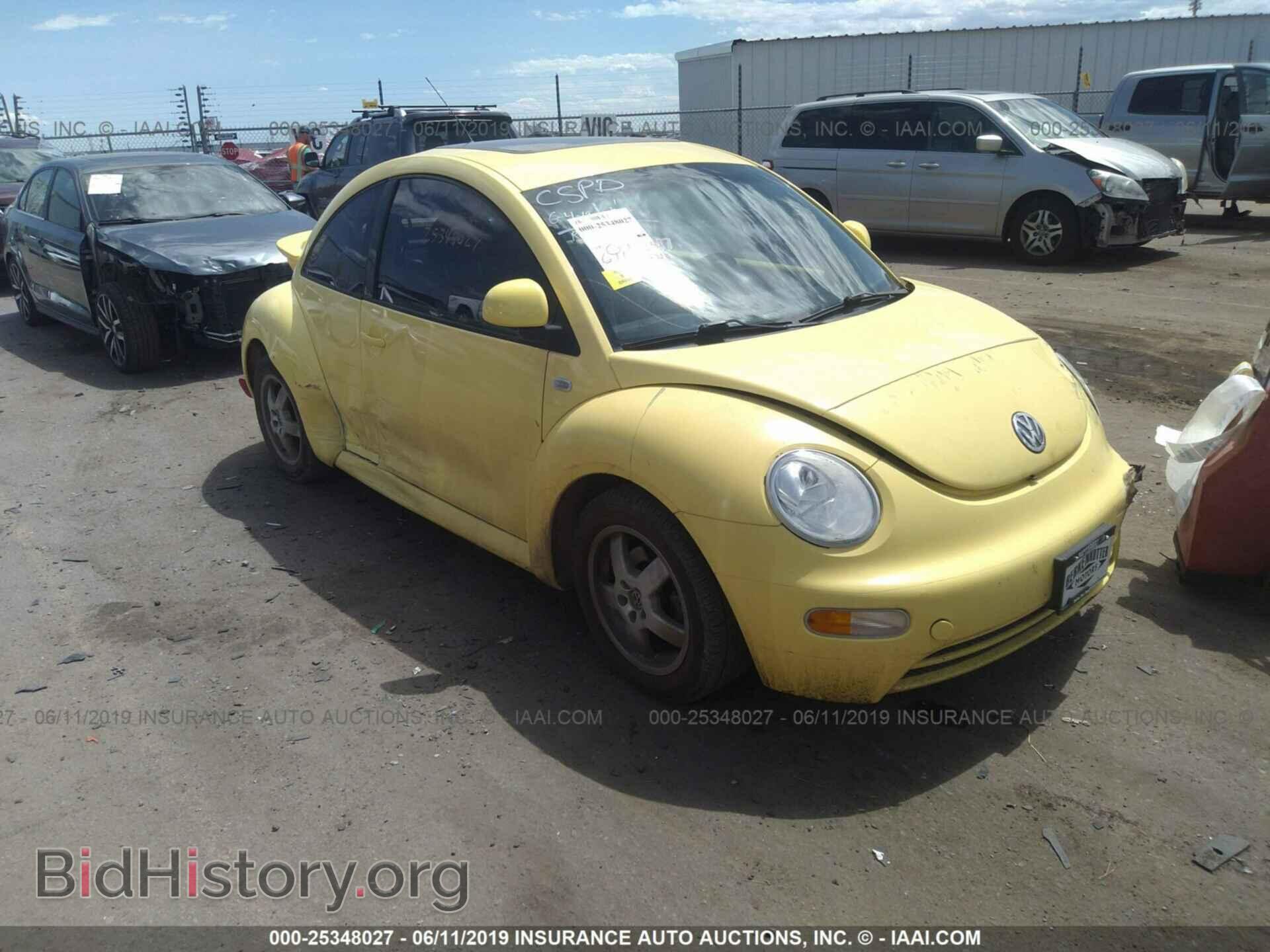 Фотография 3VWBA21C7XM448699 - VOLKSWAGEN NEW BEETLE 1999
