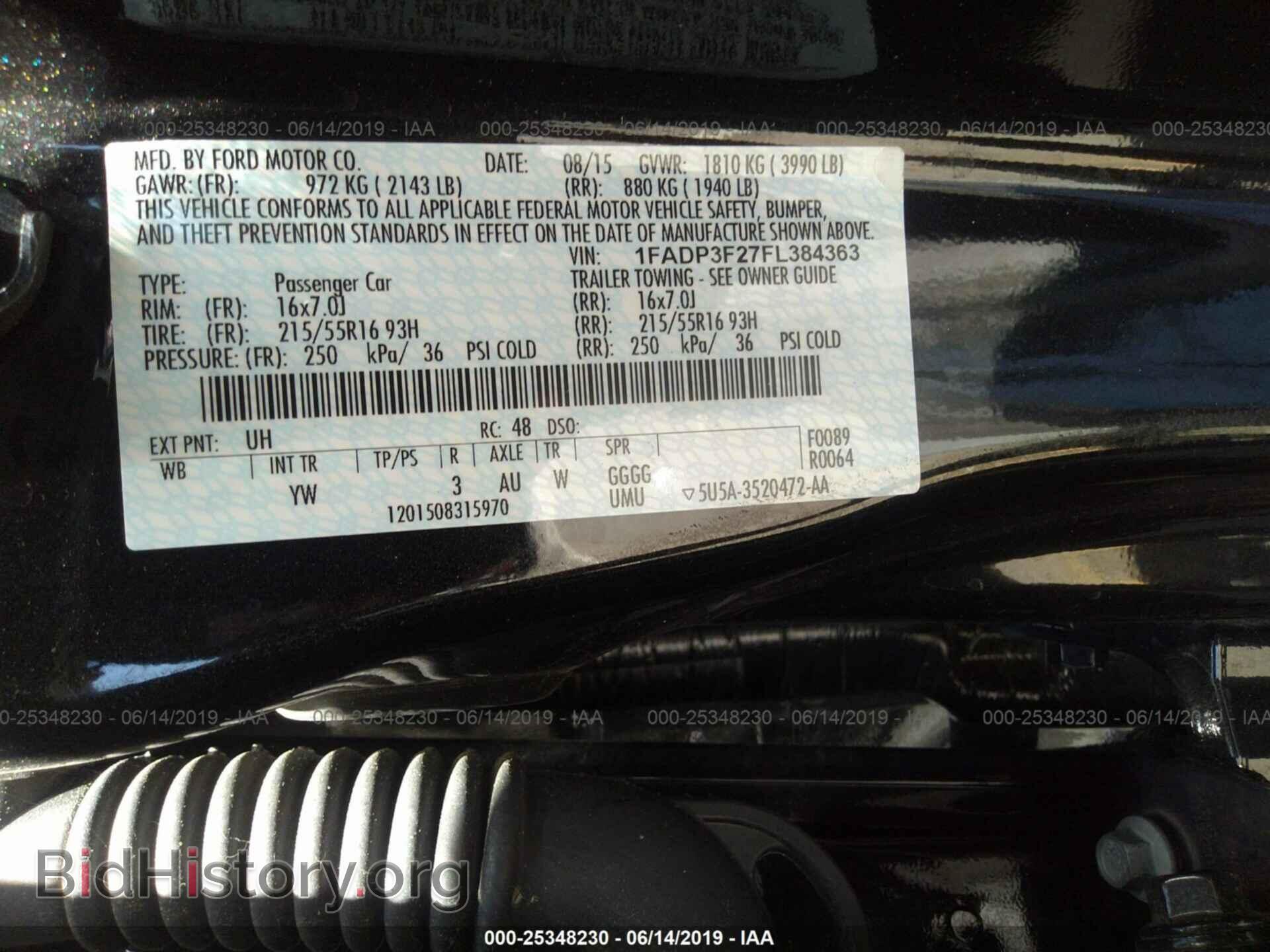 2015 FORD FOCUS - VIN: 1FADP3F27FL384363 - Photo 9